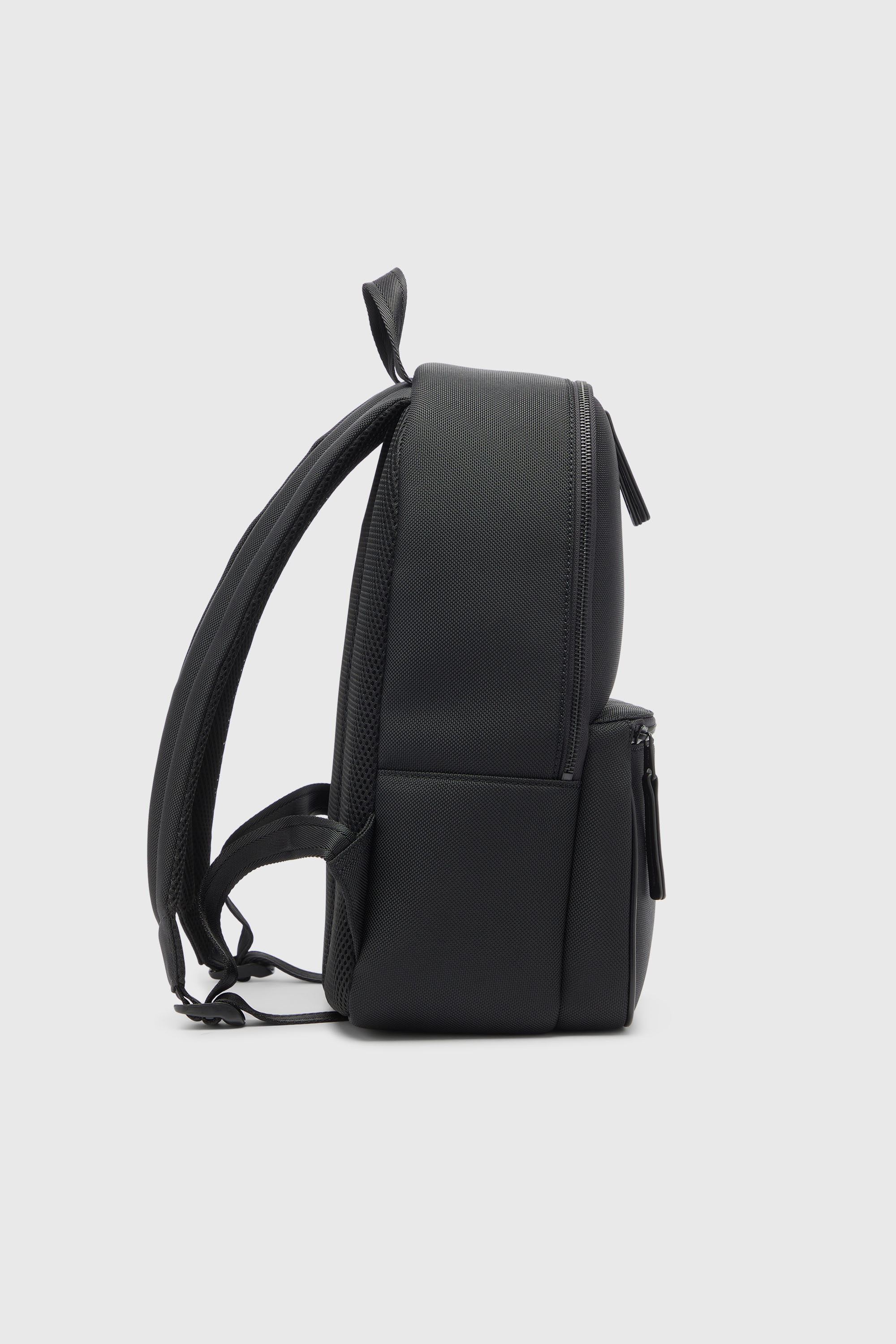 Diesel - HOLI-D BACKPACK M, Unisex's Holi-D - Backpack in nylon with Oval D logo in Black - 3