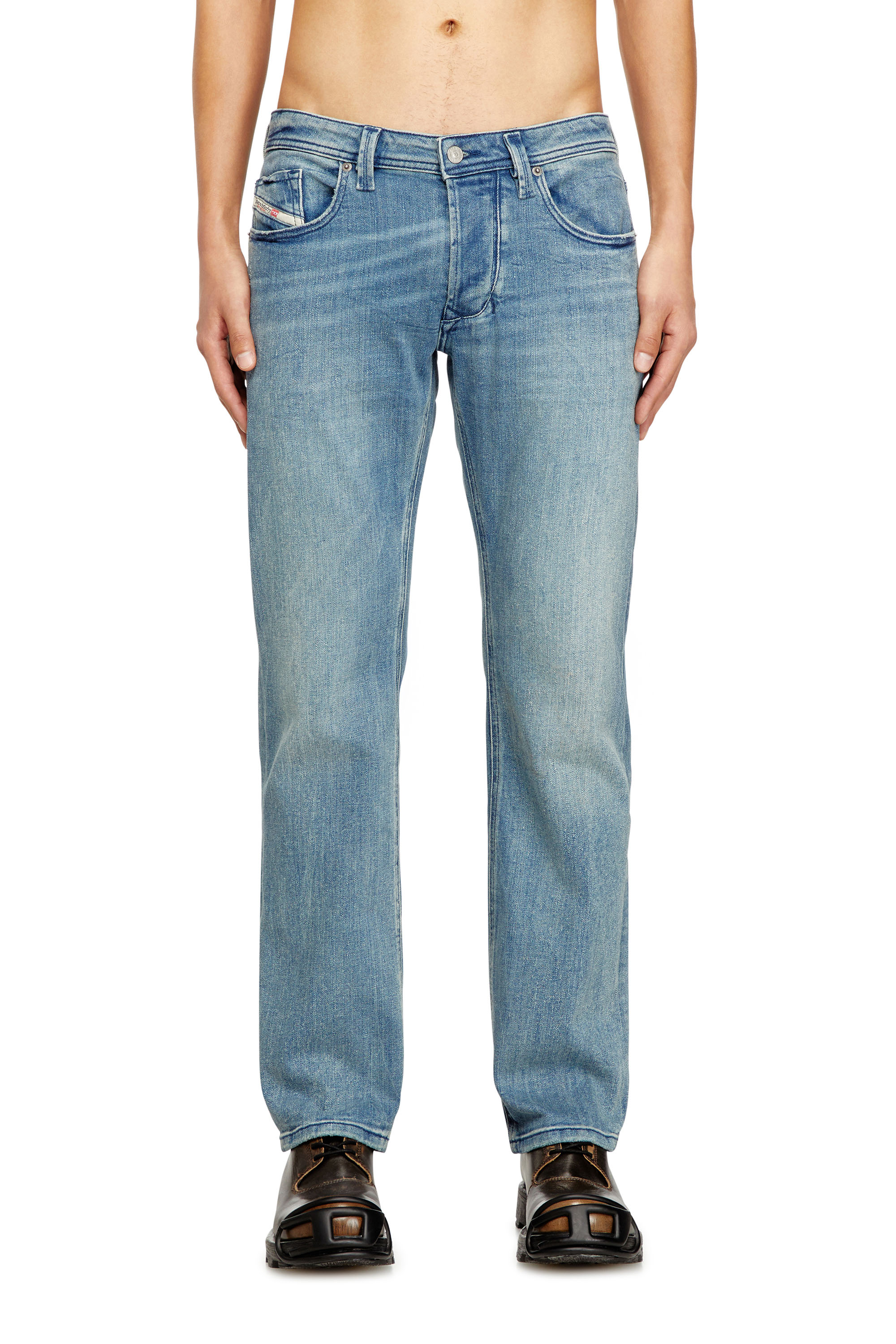 Diesel - Man's Regular Jeans 1985 Larkee 0BMBW, Medium blue - 3