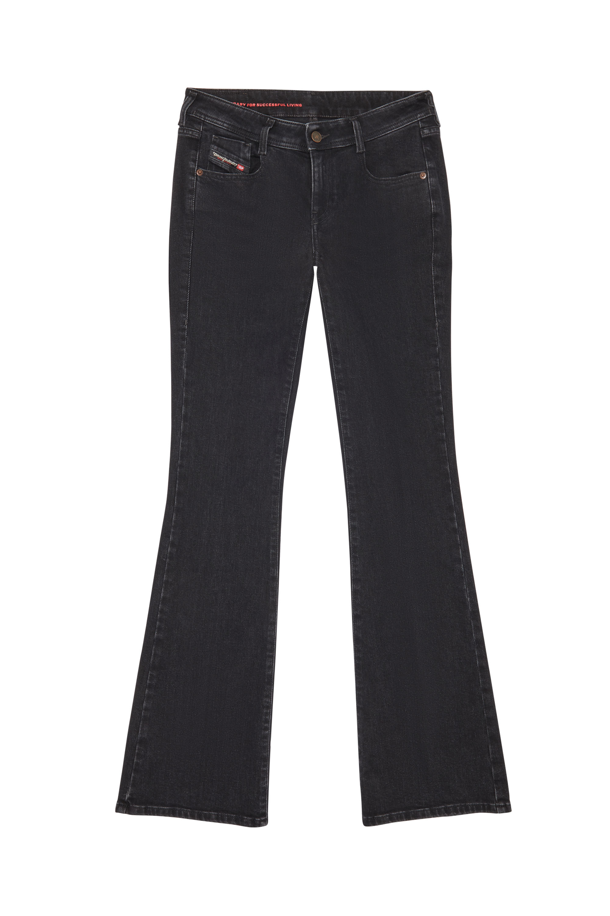 Diesel - Woman's Bootcut Jeans 1969 D-Ebbey Z9C25, Black/Dark grey - 2