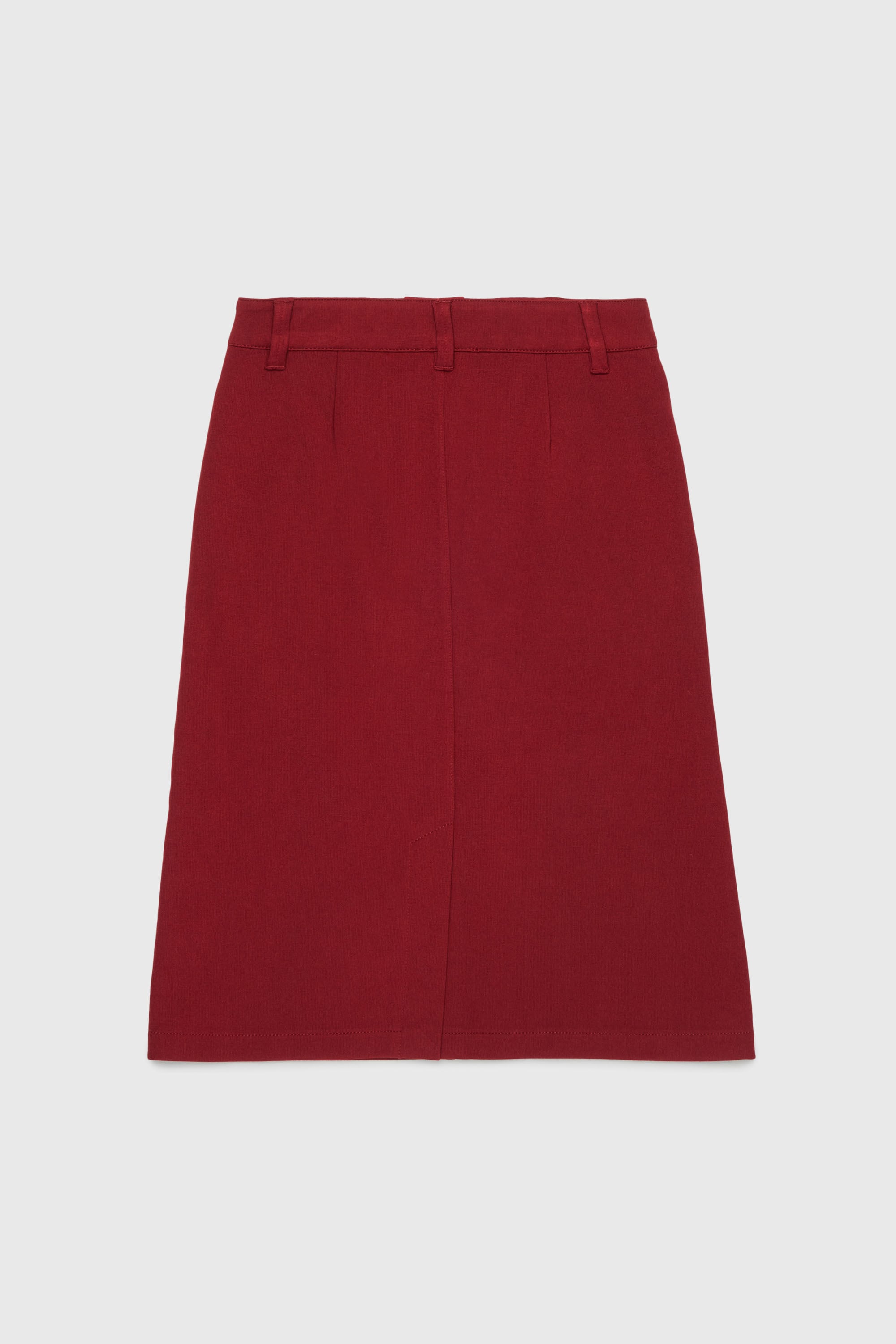 Diesel - GMILX, Woman's Skirt in stretch viscose blend in Red - 2