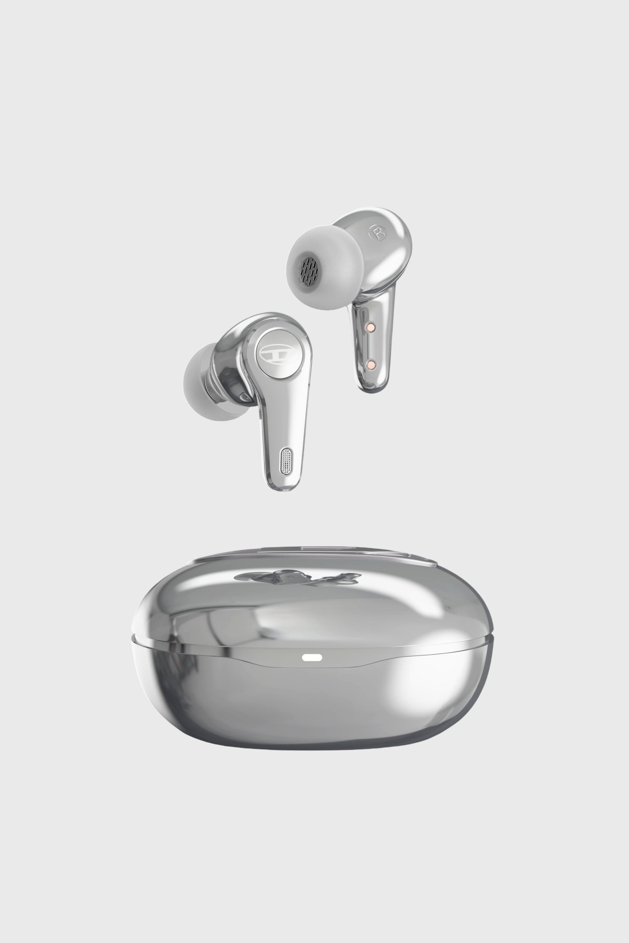 Diesel - 60215 TRUE WIRELESS EARBUDS TRUE WIRELESS, Unisex's Wireless Earbuds in Grey - 1