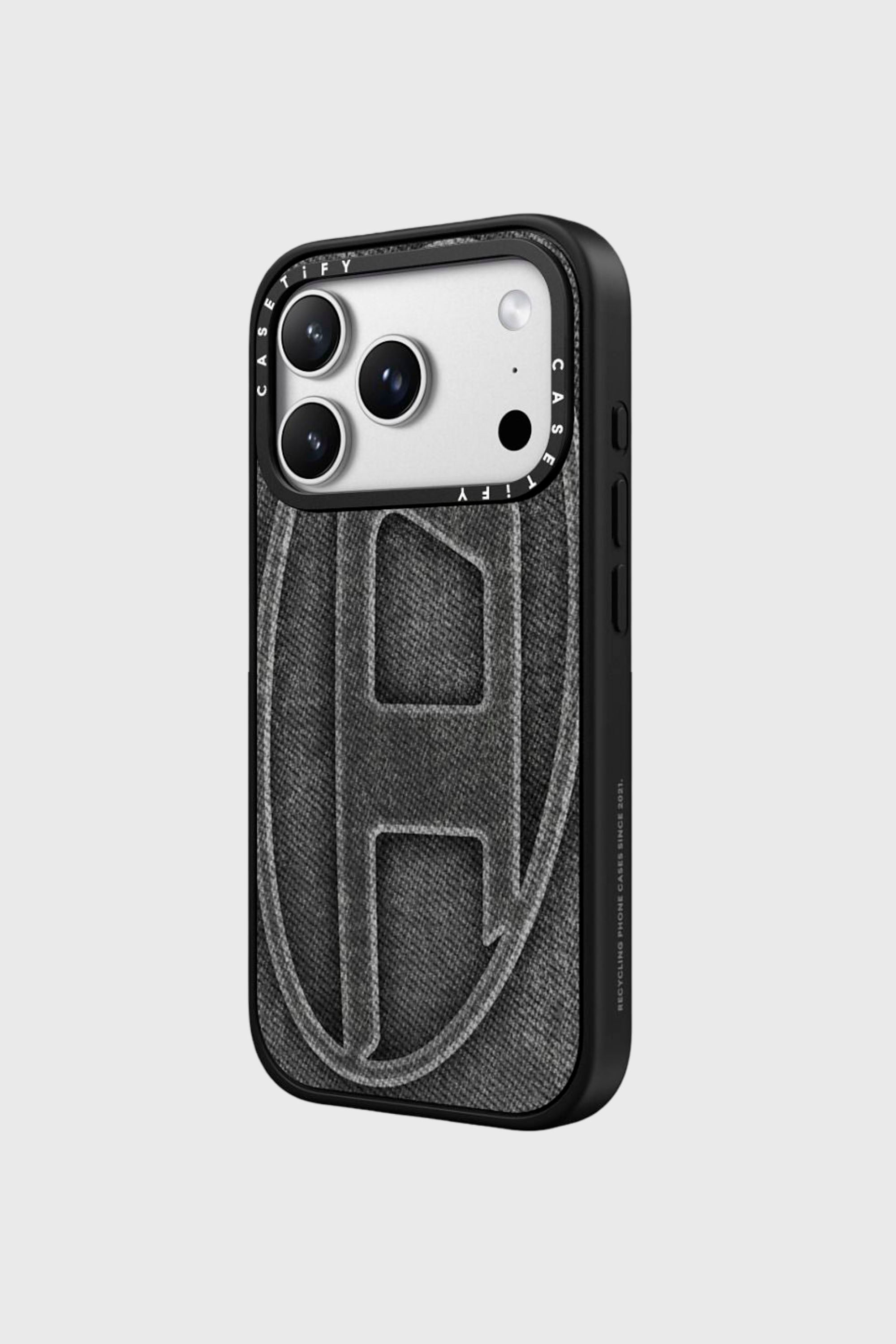 Diesel - 60574 MOULDED CASE, Unisex's Oval D impact case for iPhone 17 Pro in Black - 2