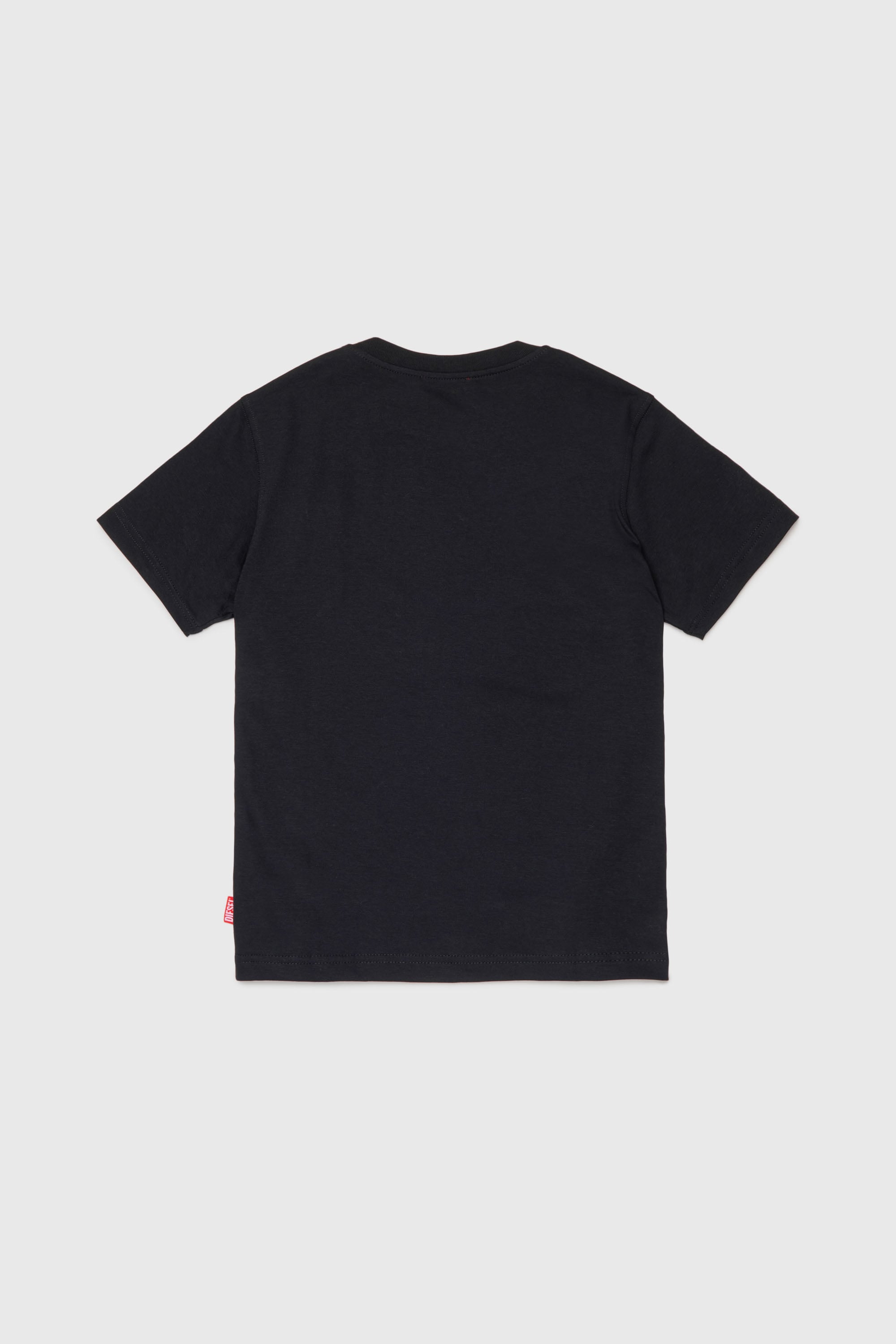 Diesel - TPRES, Man's T-shirt with cut-off logo in null - 2