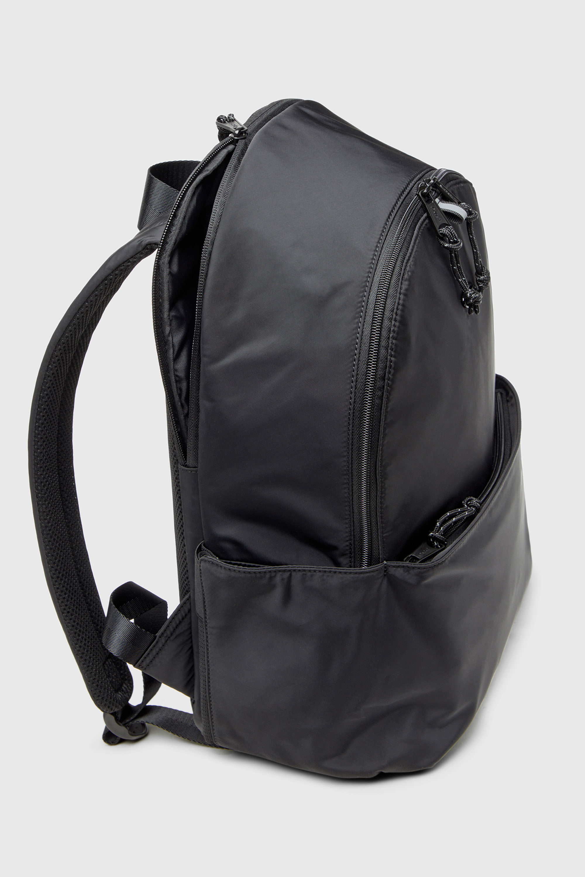 Diesel - D-PACK BACKPACK X, Man's D-Pack-Backpack in satin-touch fabric in Black - 6
