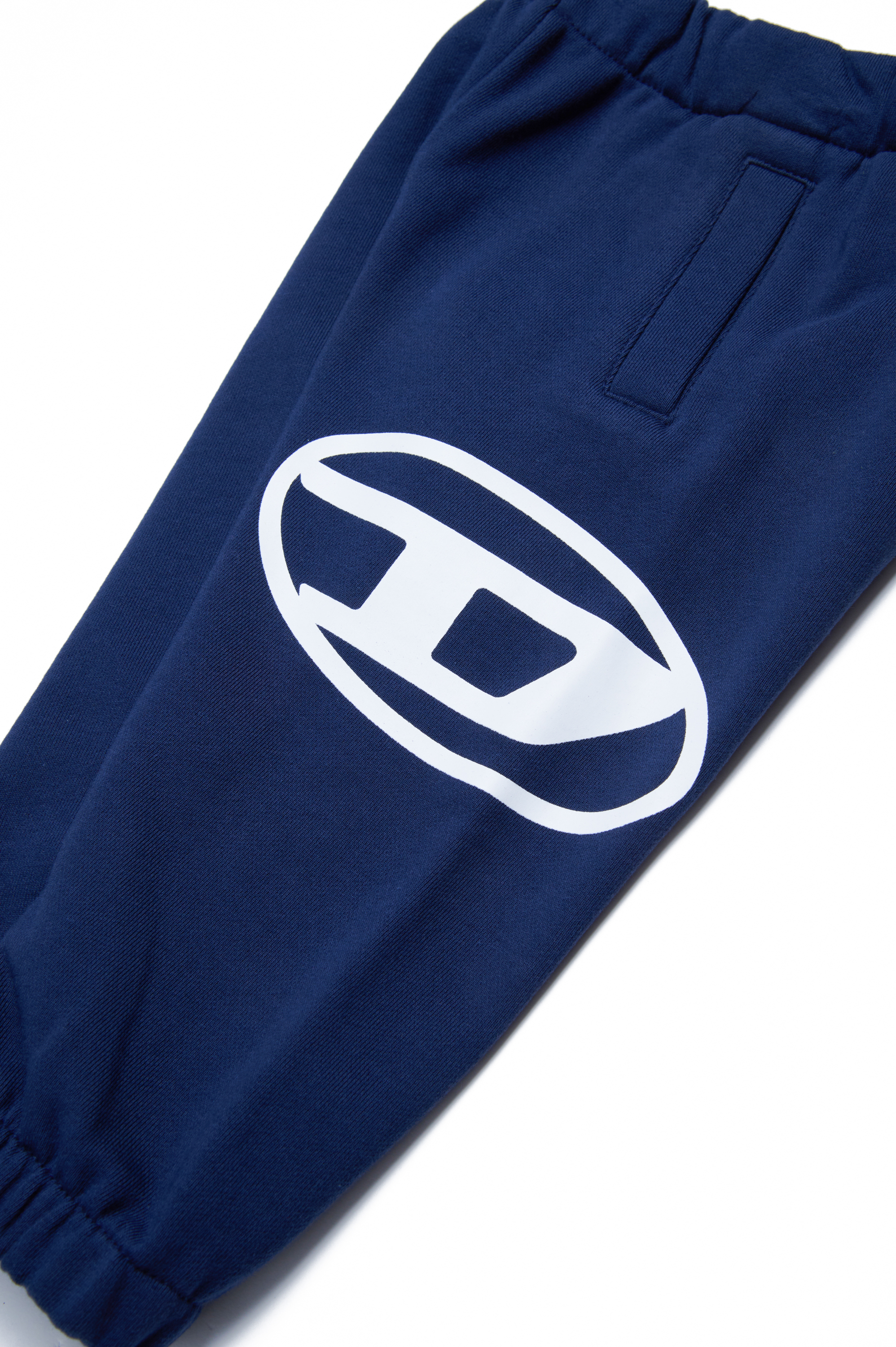 Diesel - PCERB, Unisex's Sweatpants with Oval D print in Blue - 4