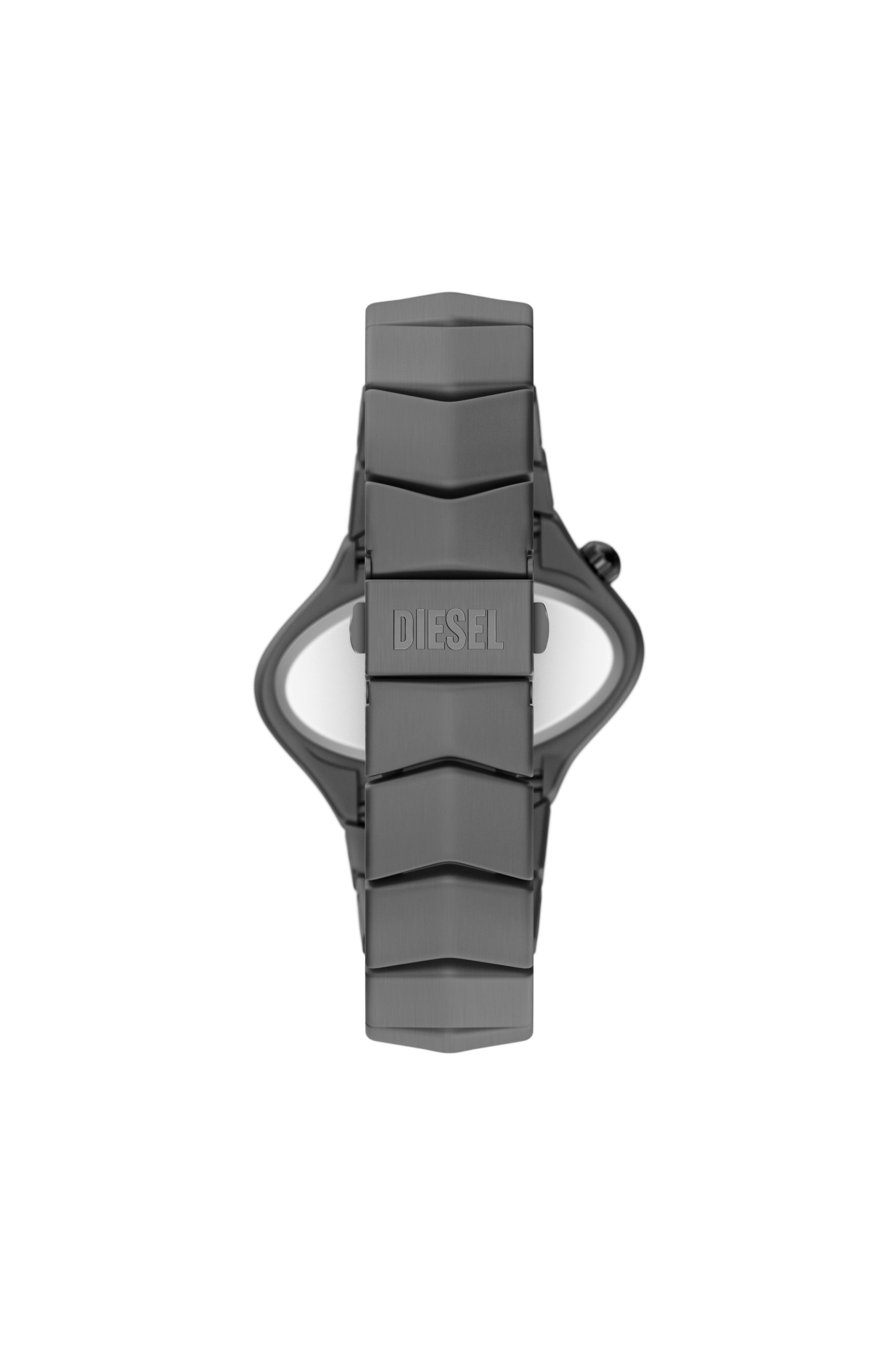 Diesel - DZ2241 WATCH, Man's D-Rush gunmetal stainless steel watch in Dark grey - 2