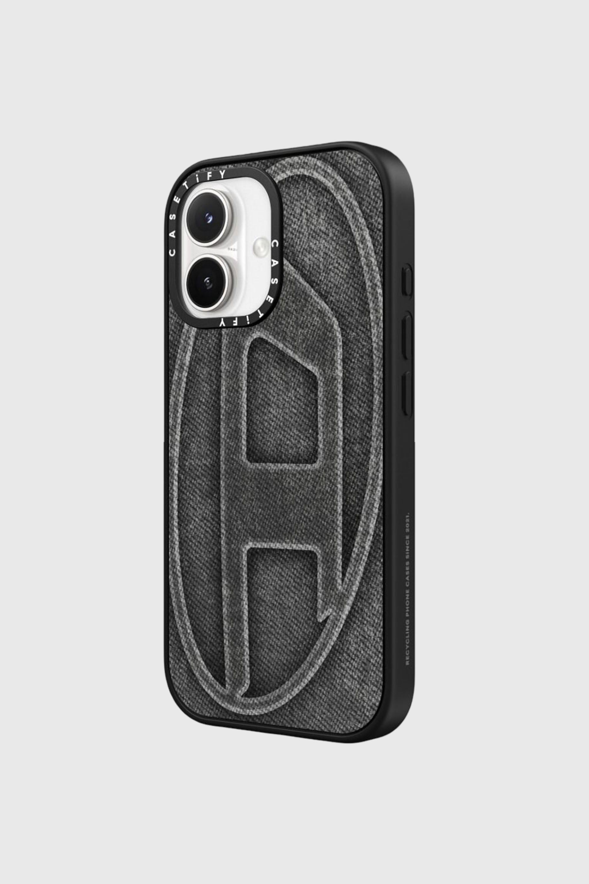 Diesel - 60575 MOULDED CASE, Unisex's Oval D impact case for iPhone 17 in Black - 2