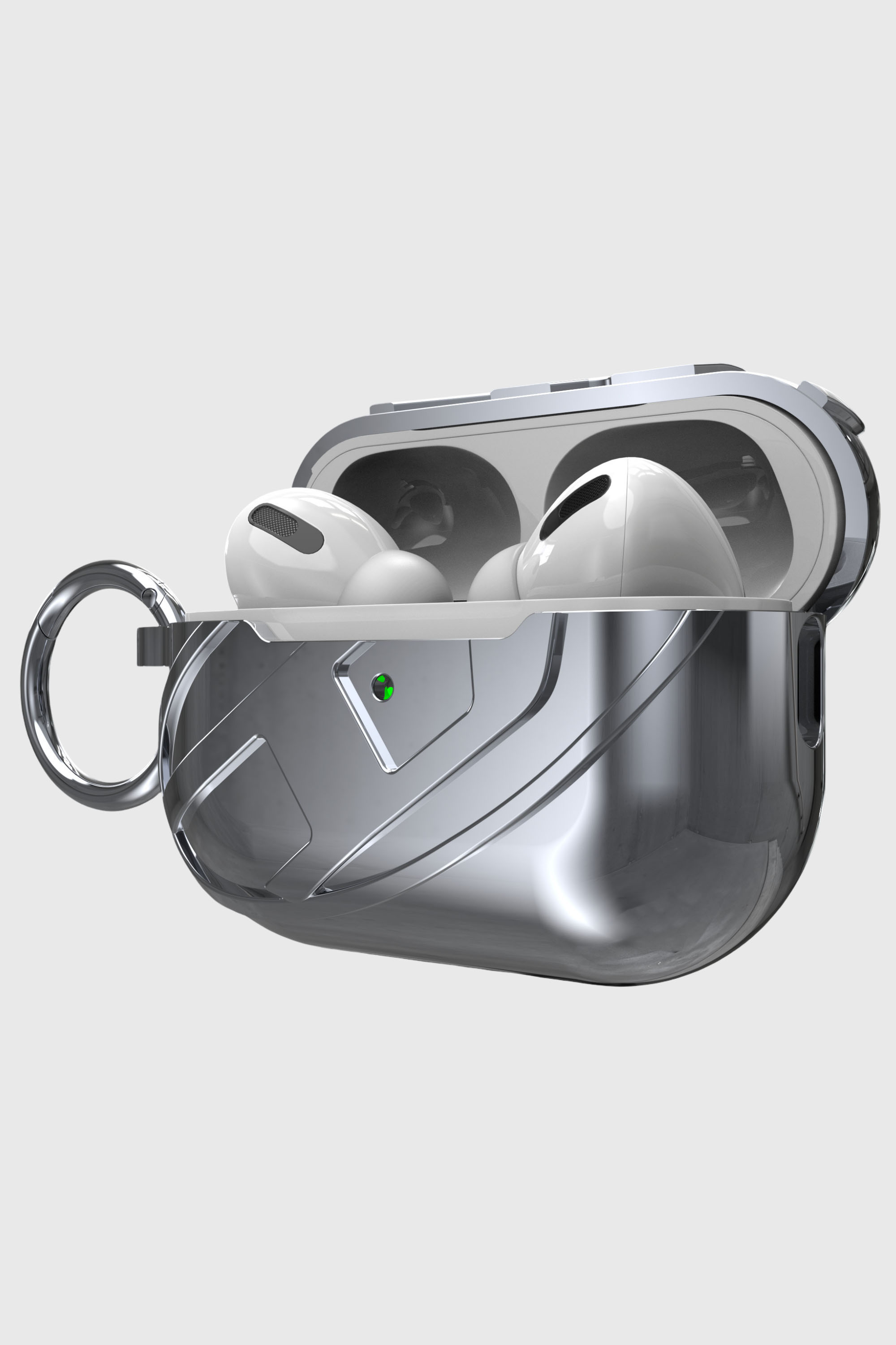 Diesel - 60274 MOULDED CASE, Unisex's Airpods Case Airpods Pro / Pro 2 in Grey - 2