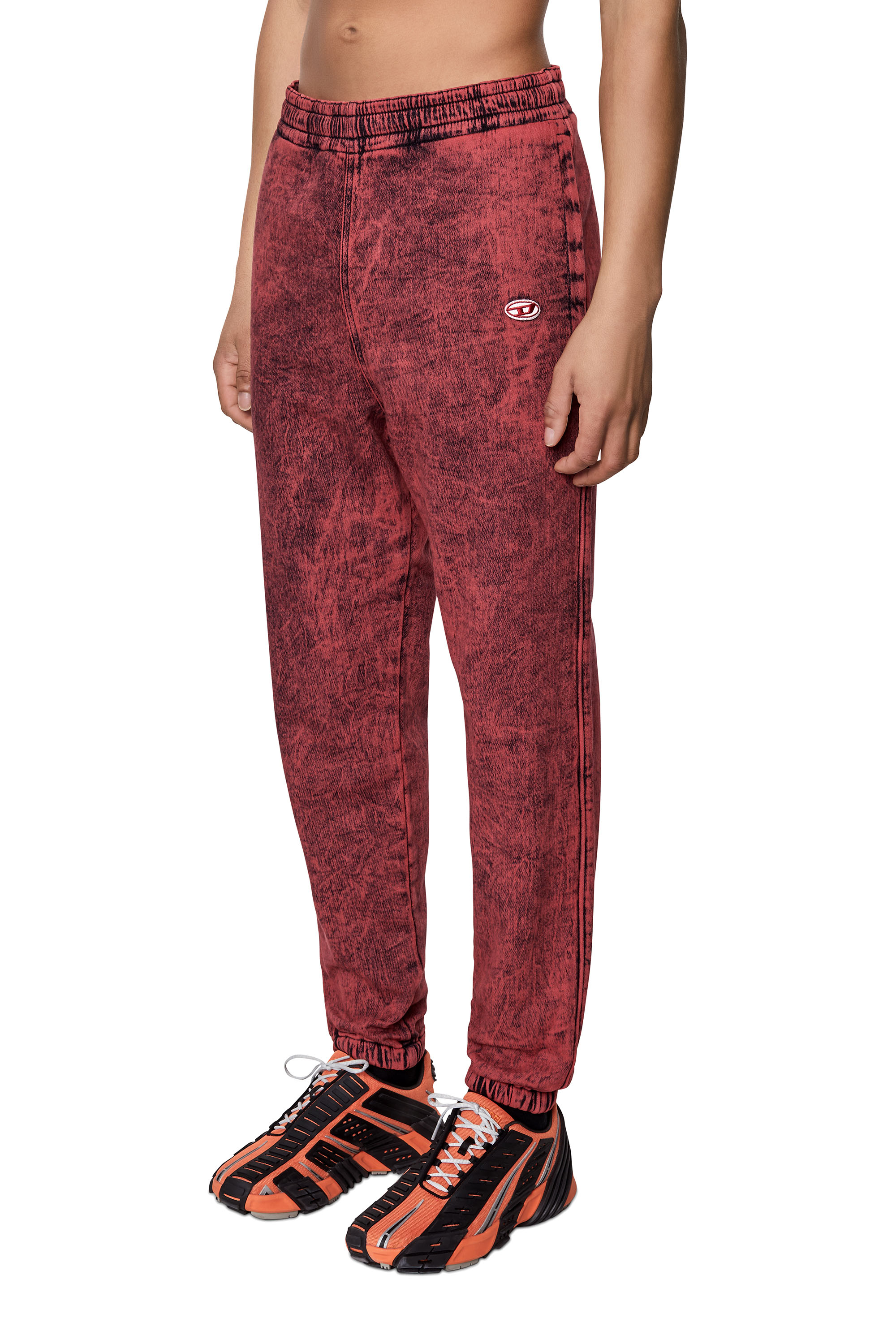 Diesel - D-Lab Track Denim 09D16 Tapered, Red - Image 4