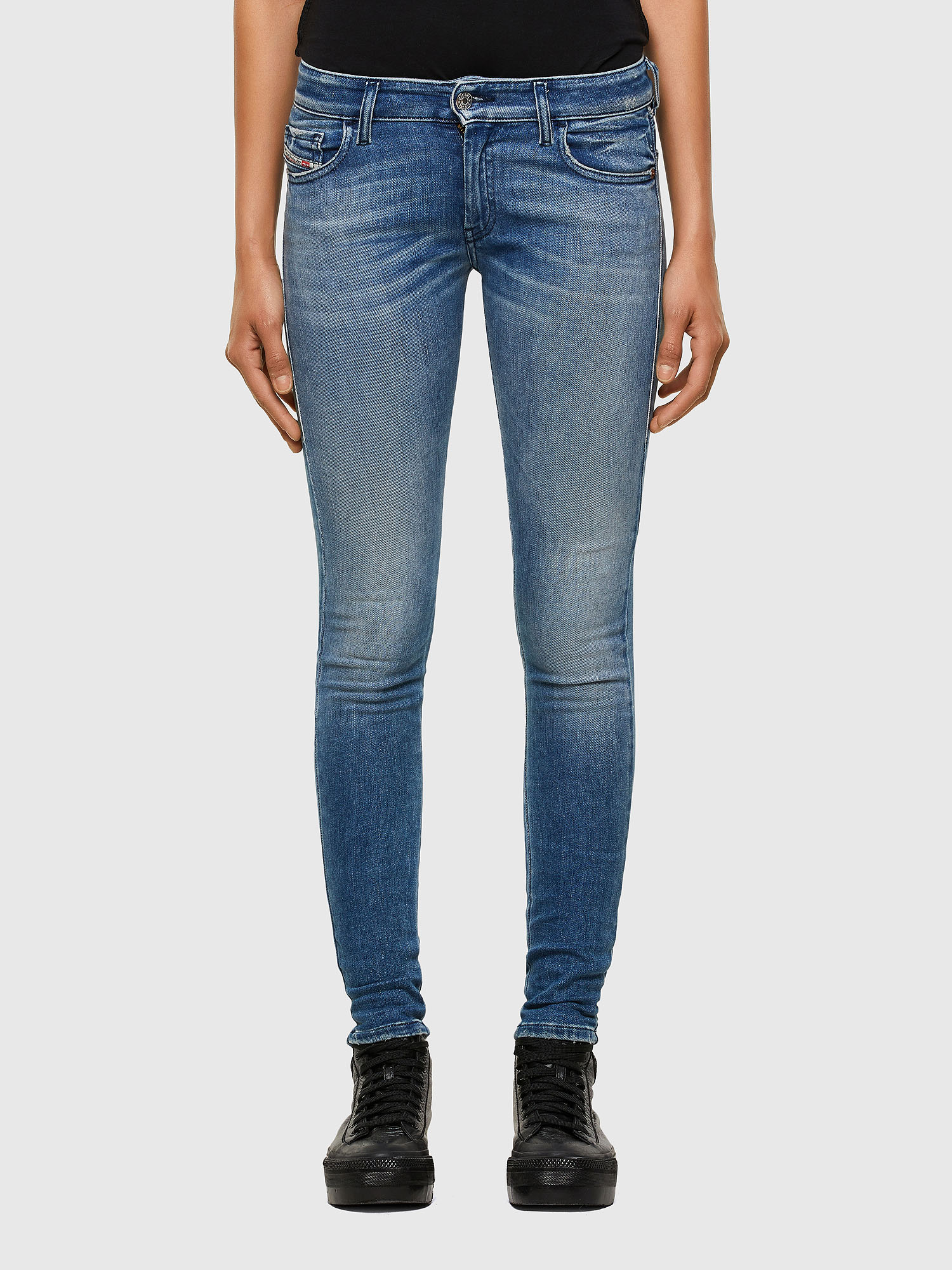 diesel slandy super slim skinny regular waist