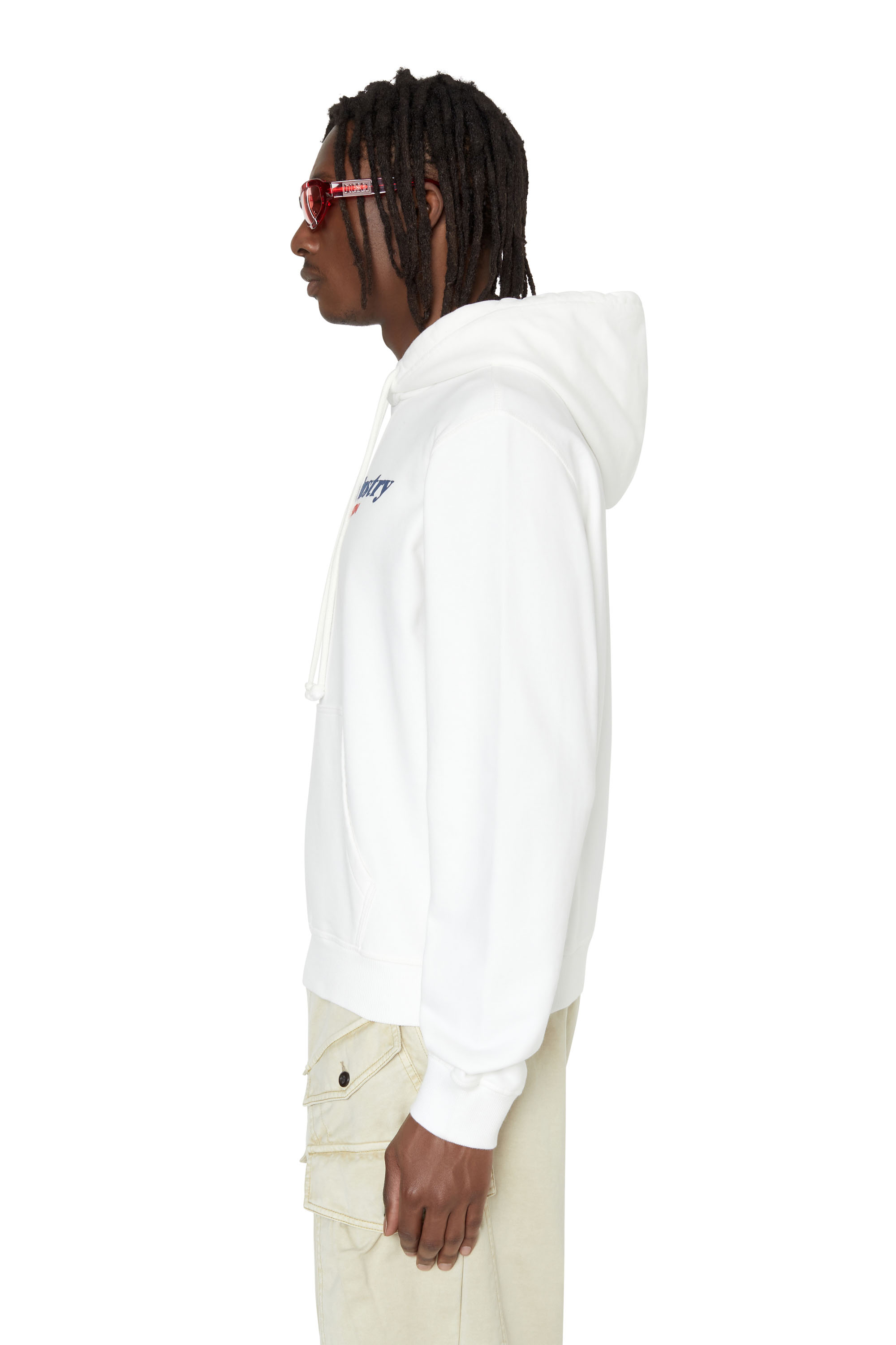 Diesel - S-GINN-HOOD-IND, White - Image 6