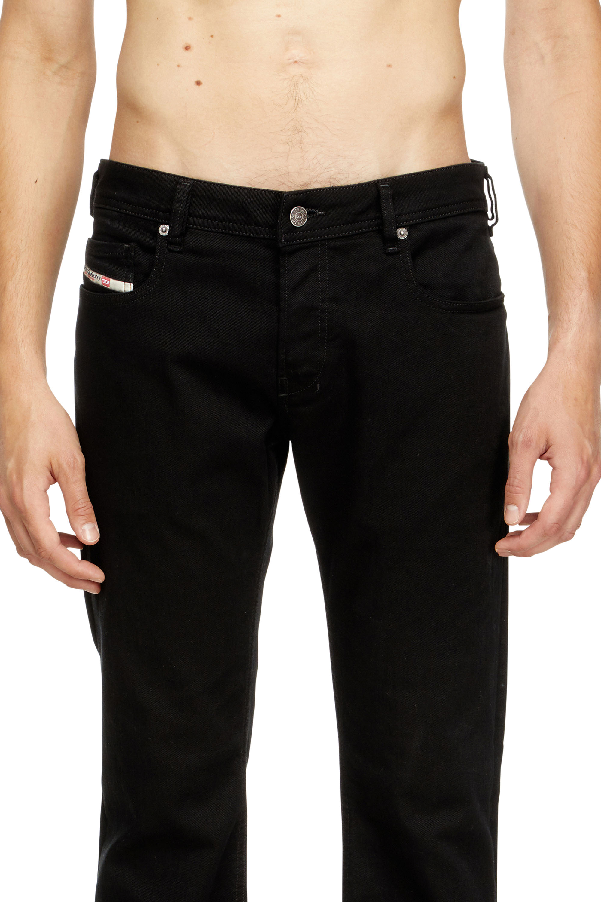 【INCHANT ME】109 Black Denim Semi Bootcut Denim Men's Bootcut Jeans: Dark Blue, Black, Gray, D-Vocs | Diesel®
