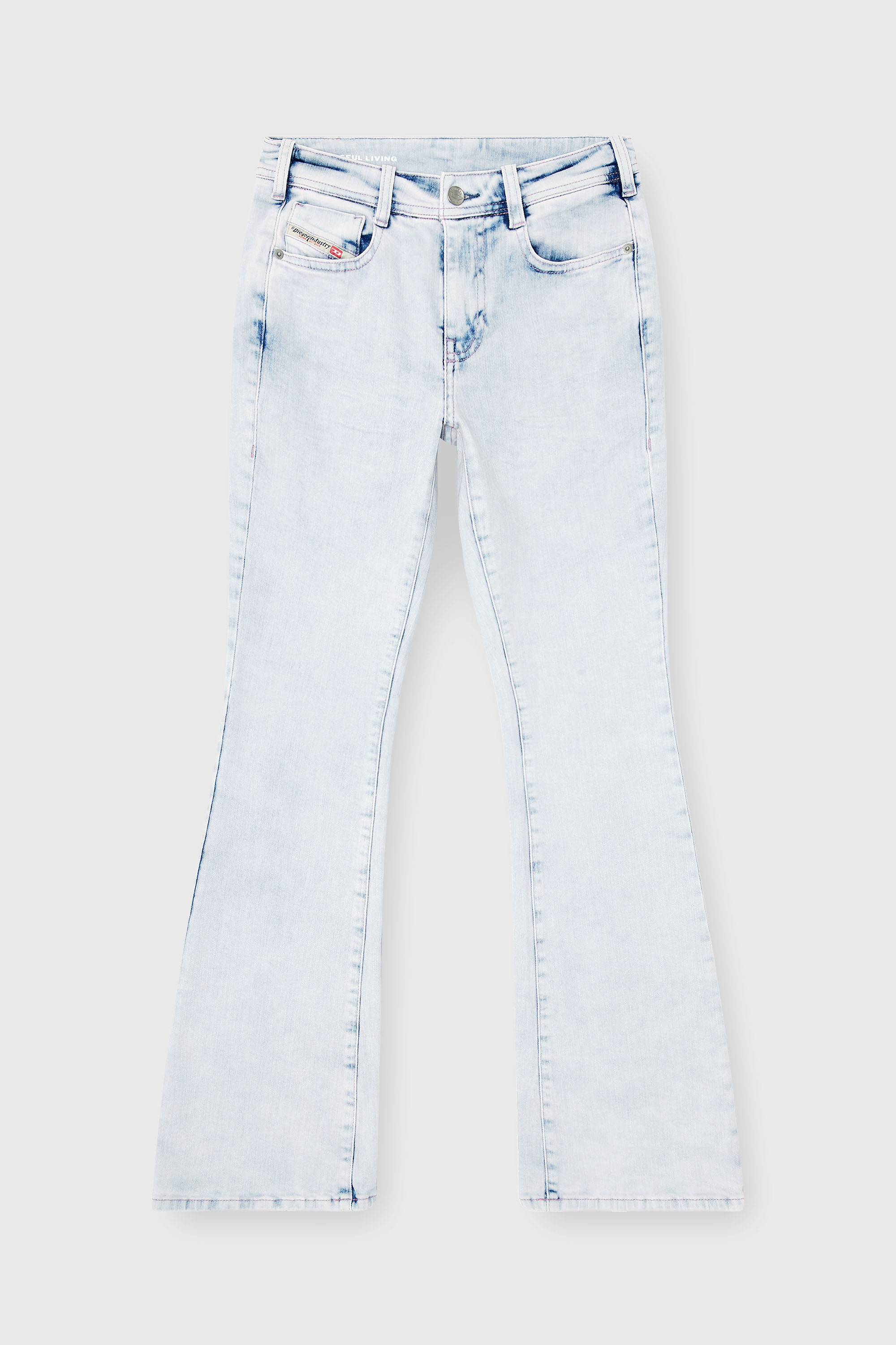Diesel - Woman's Bootcut Jeans 1969 D-Ebbey 0HDBH, Light Blue - 6