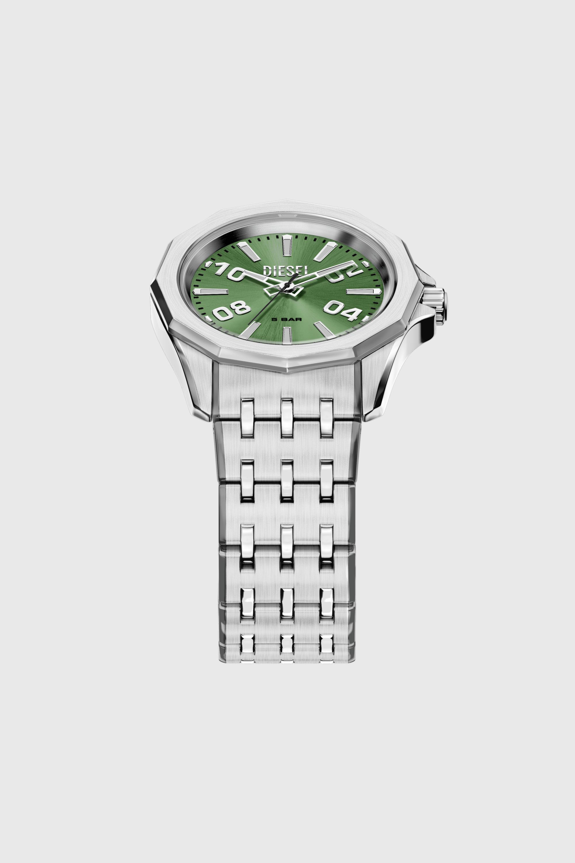 Diesel - DZ2237 WATCH, Man's Stinger stainless steel watch in Silver - 4