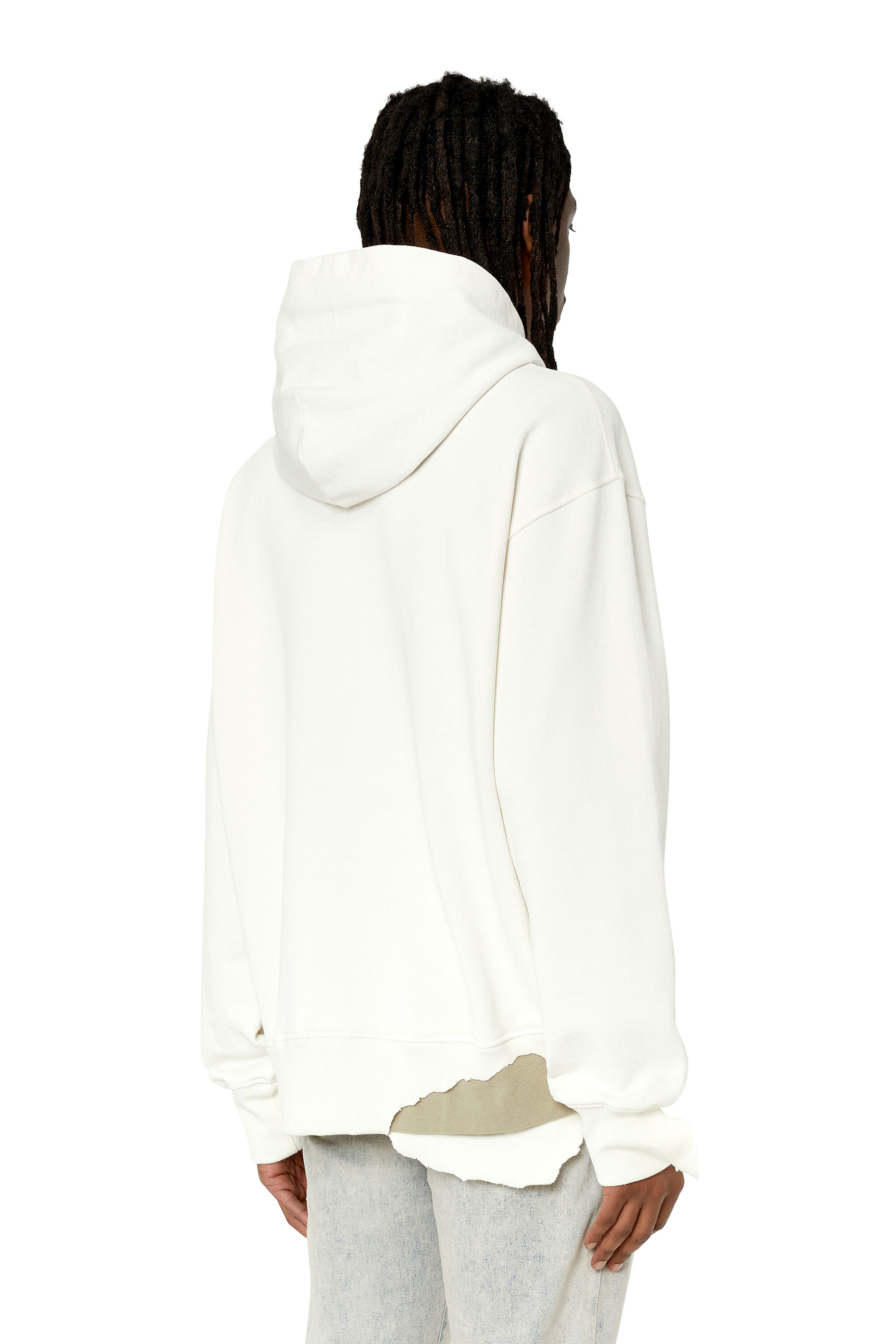 Diesel - S-MACROT-HOOD, White - Image 4