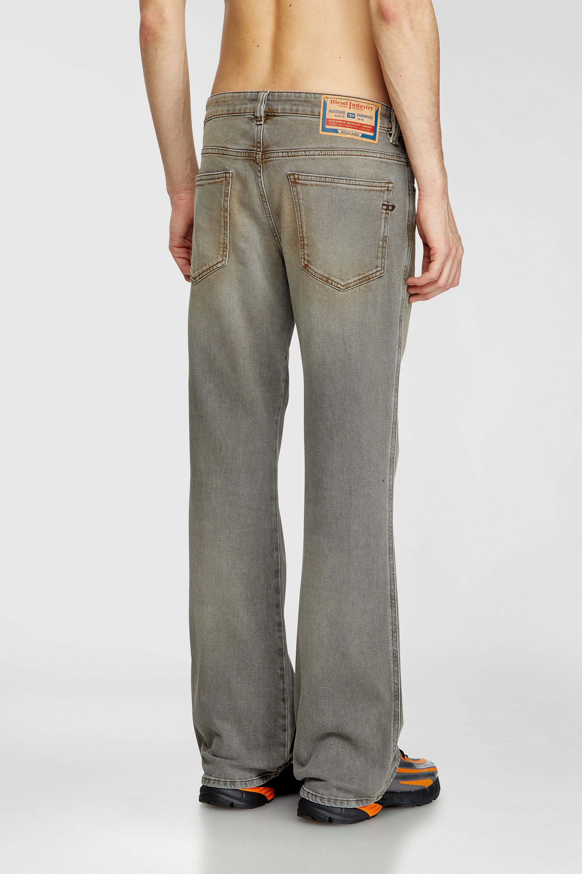 Diesel - Man's Bootcut Jeans 1998 D-Buck 09L37, Light Grey - 3
