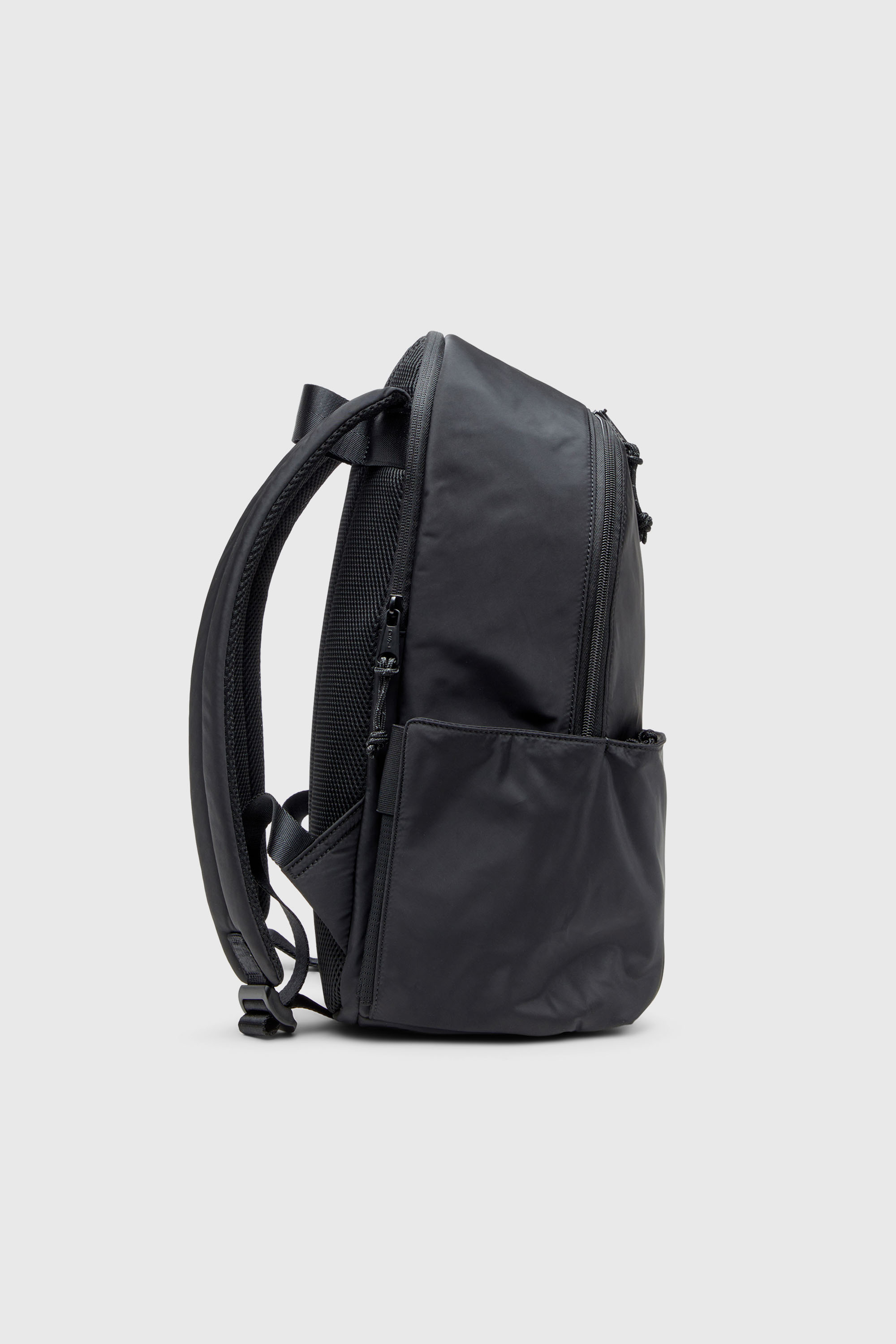 Diesel - D-PACK BACKPACK X, Man's D-Pack-Backpack in satin-touch fabric in Black - 5