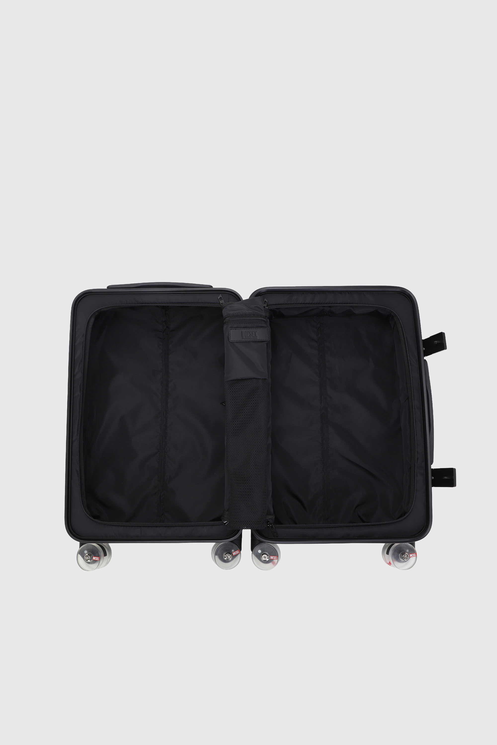 Diesel - DSL CARBON FIBER TROLLEY-BLACK- DSL001, Unisex's Carbon fiber suitcase size S in Black - 3