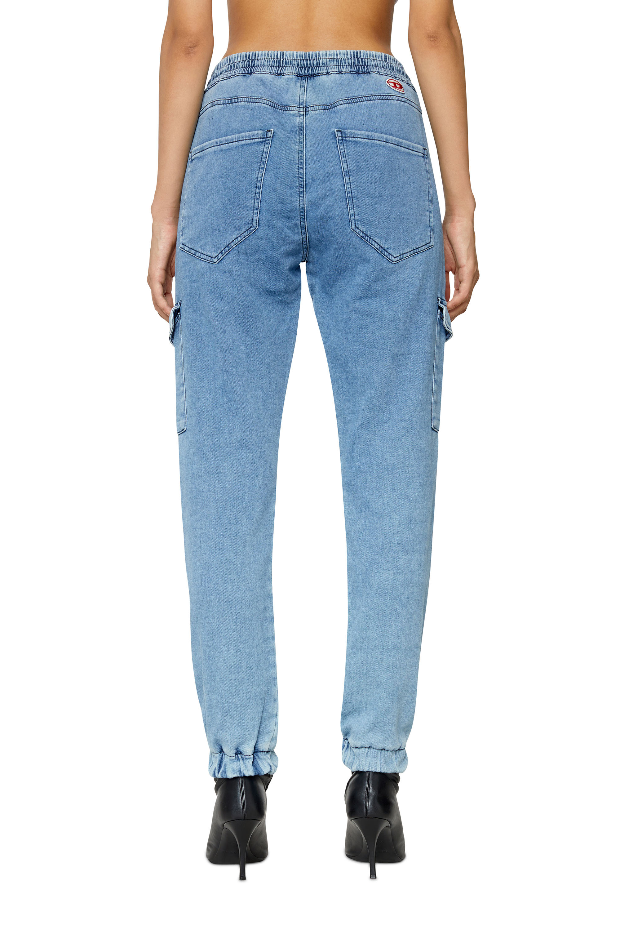 Diesel - D-Ursy Track Denim 069ZR Slim, Light Blue - Image 2
