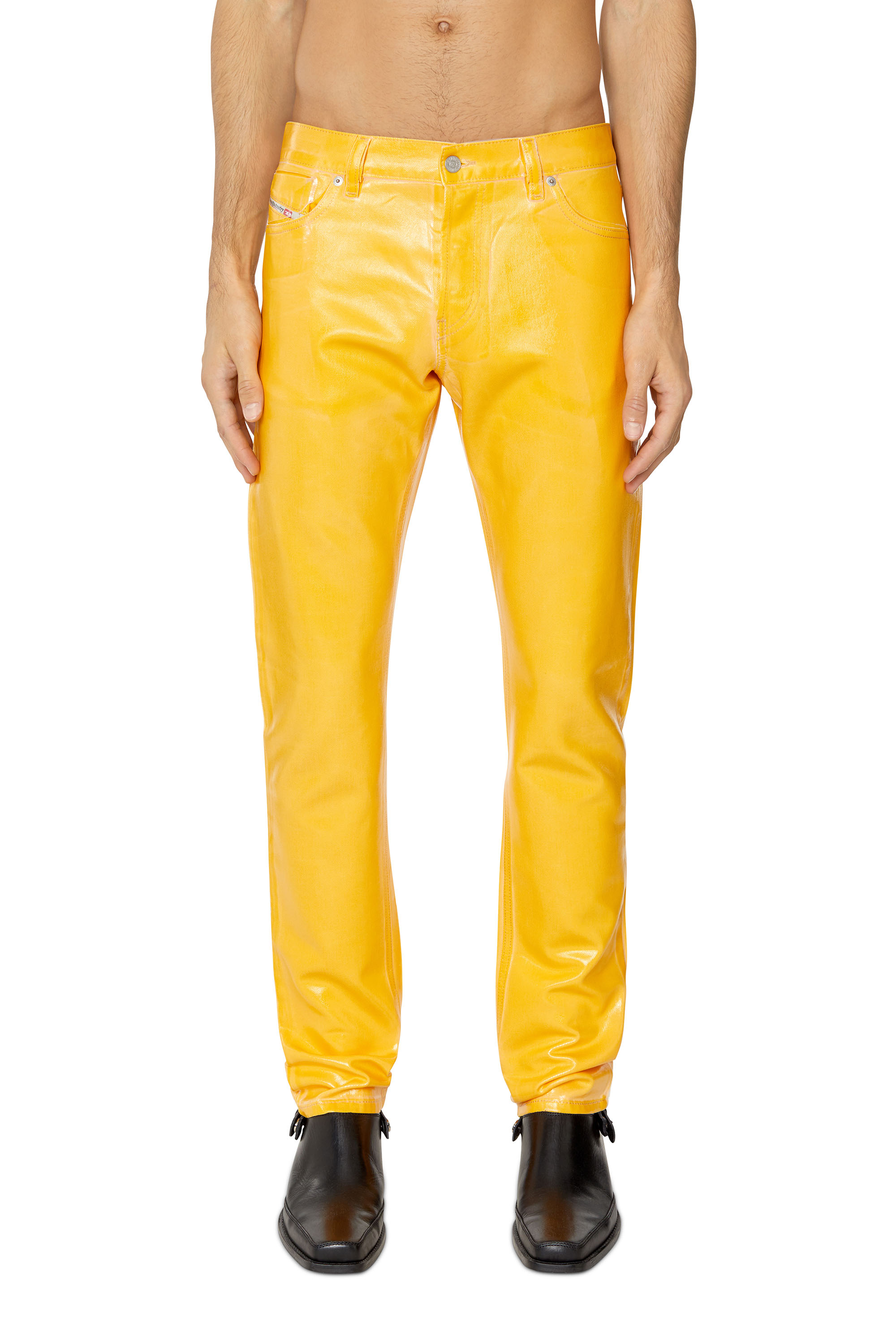 Diesel - 1995 D-Sark 09E50 Straight Jeans, Yellow - Image 1