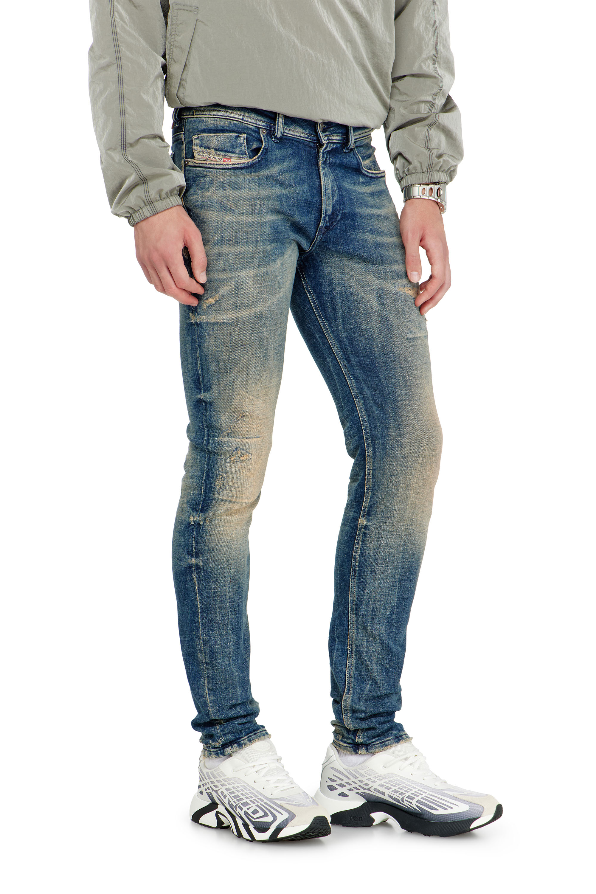 Diesel - Man's Skinny Jeans 1979 Sleenker 09P68, Dark Blue - 7