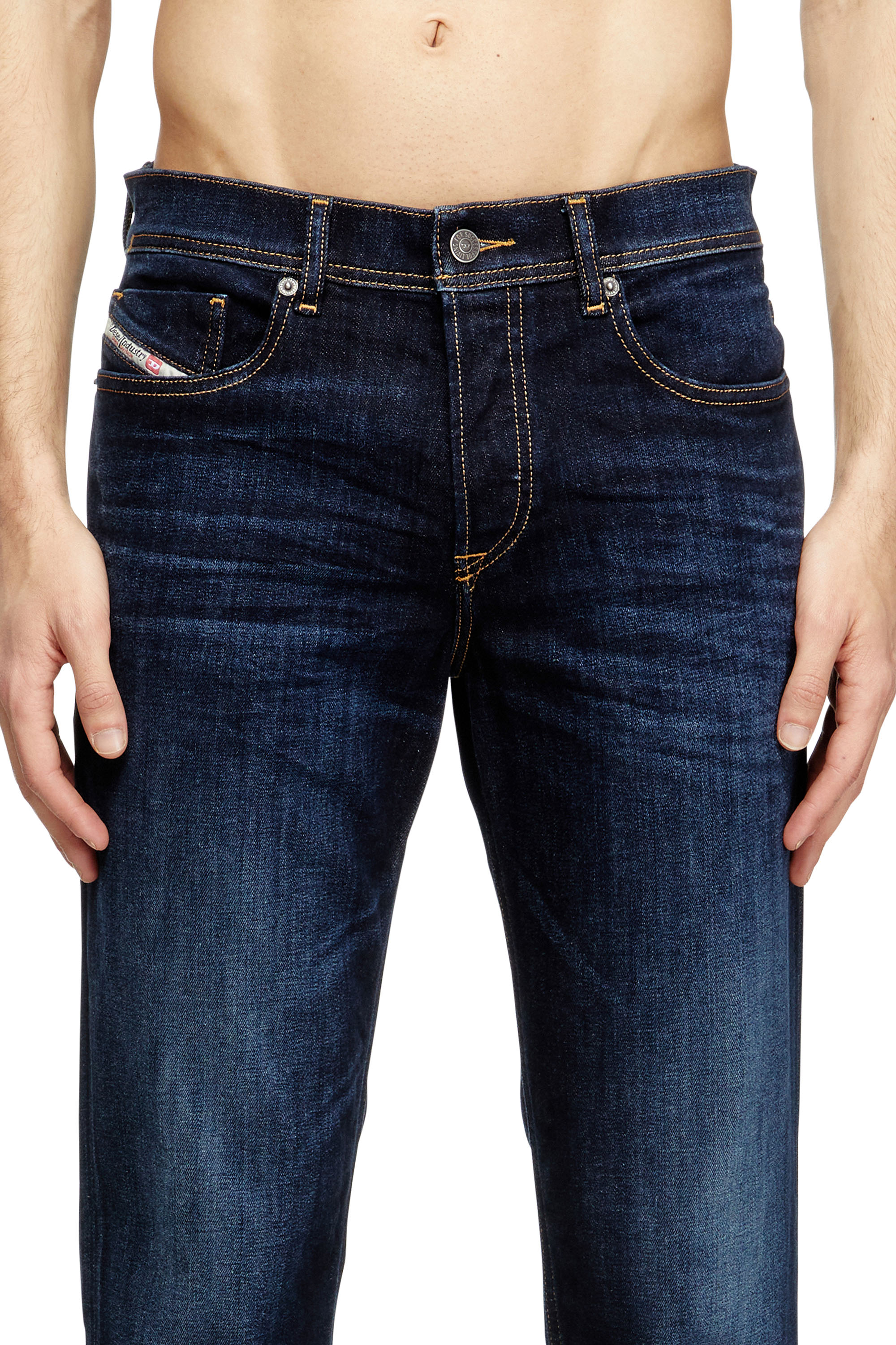 Diesel - Tapered Jeans 2023 D-Finitive 009ZS, Dark Blue - Image 3