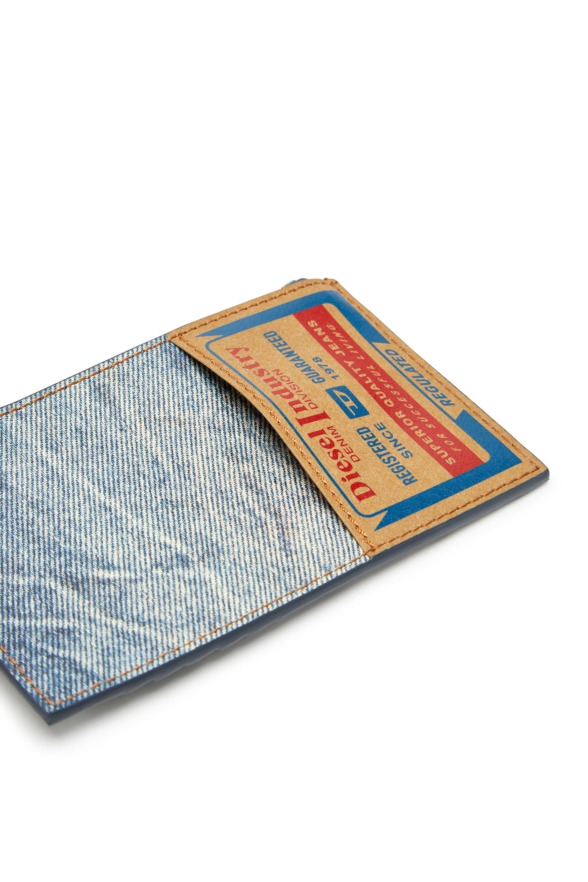 Diesel - JACKRON CARD HOLDER COIN M, Blue - Image 4