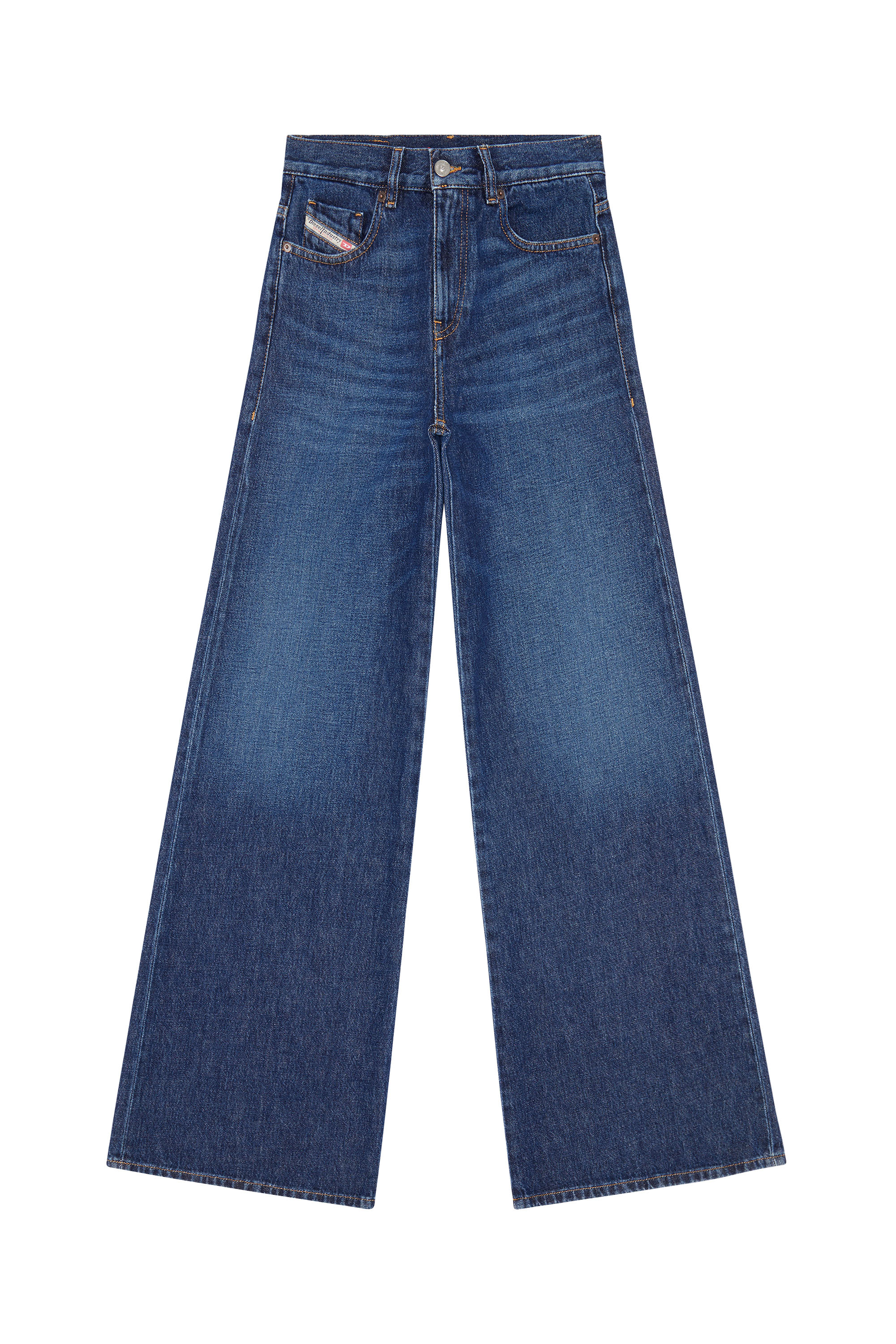 1978 09C03 Bootcut and Flare Jeans, Dark Blue - Jeans