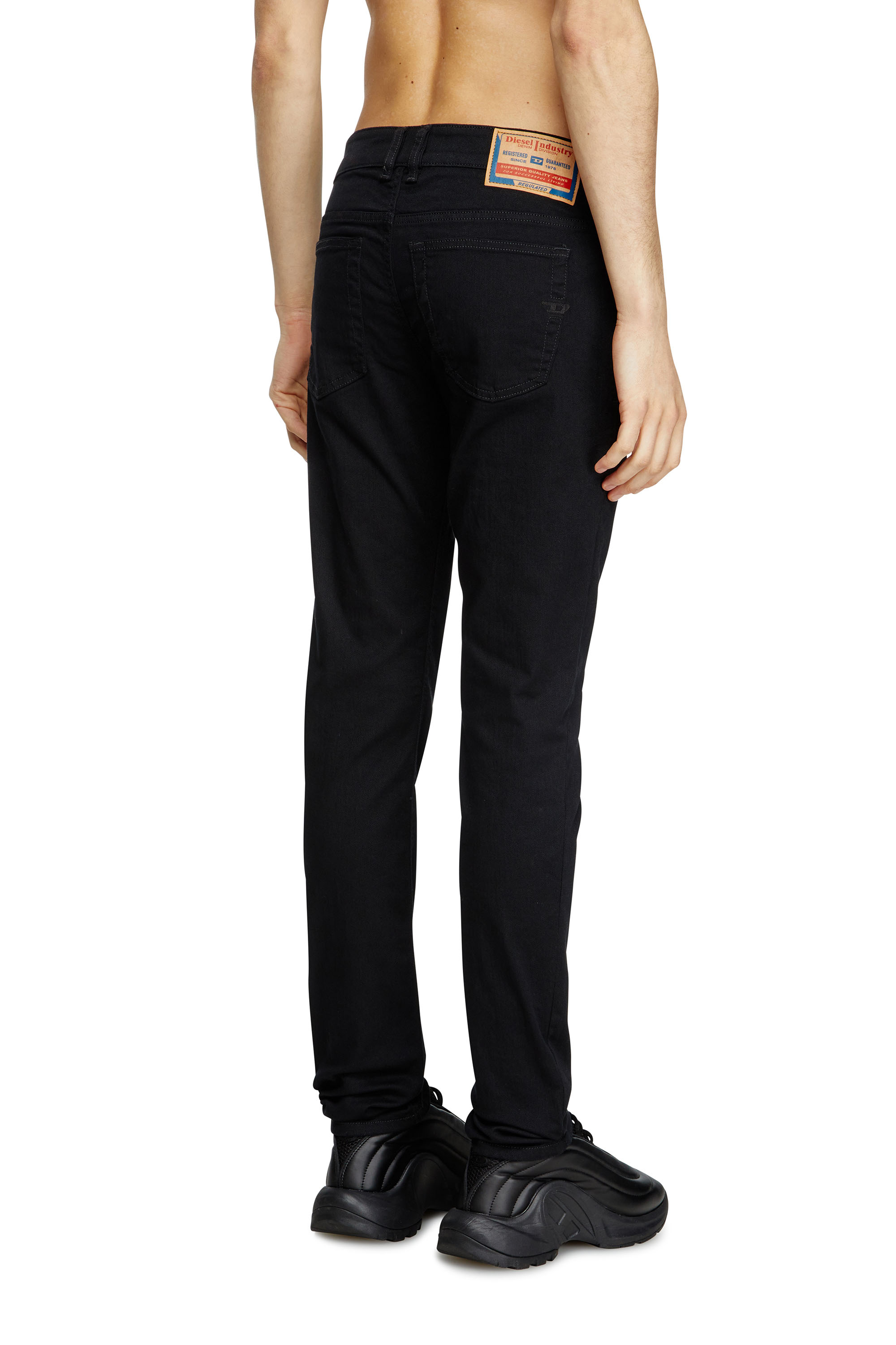 Diesel - 1979 Sleenker 09C51 Skinny Jeans, Black/Dark grey - Image 2