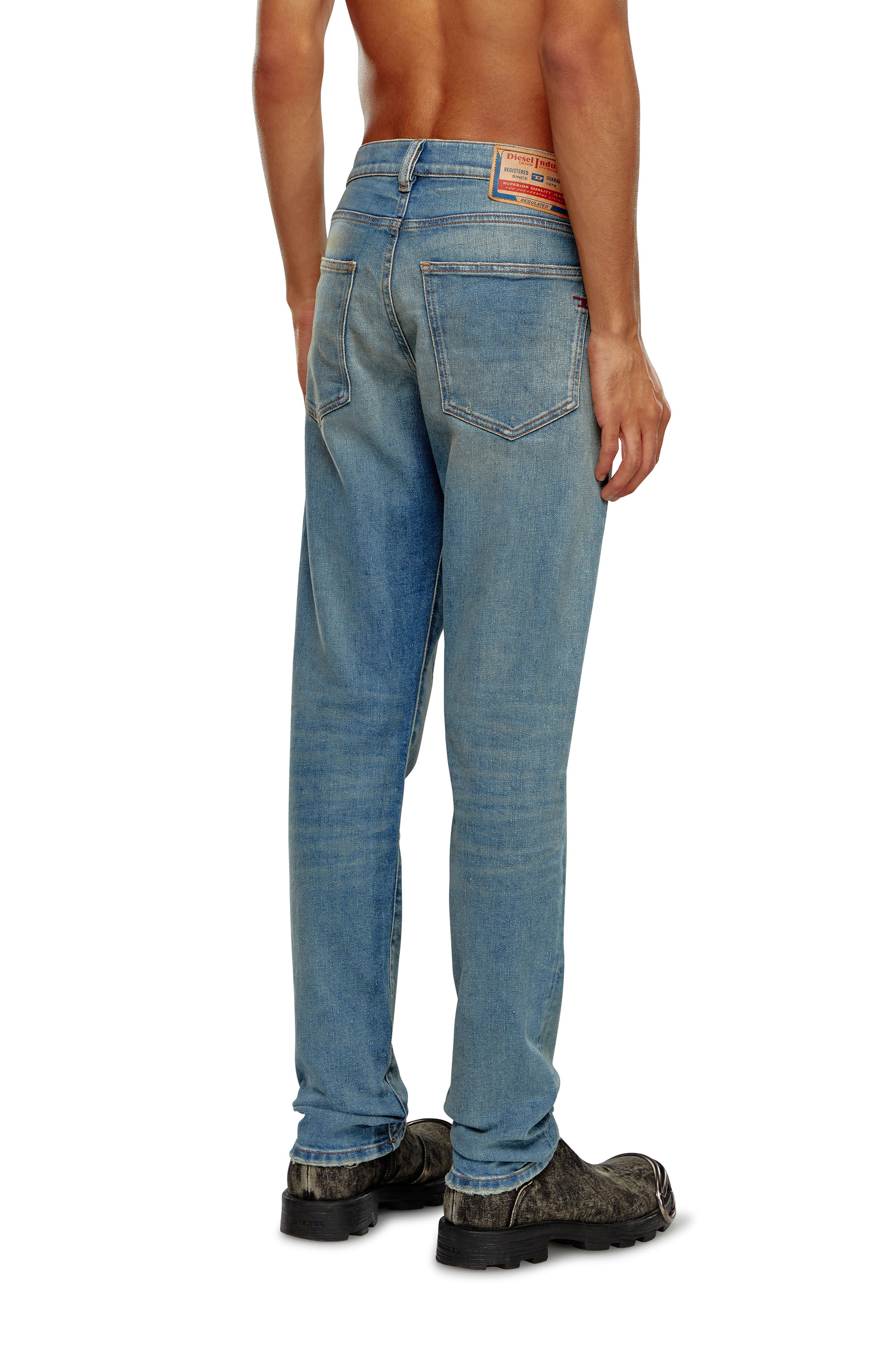 Diesel - Slim Jeans 2019 D-Strukt 09H50, Medium blue - Image 4
