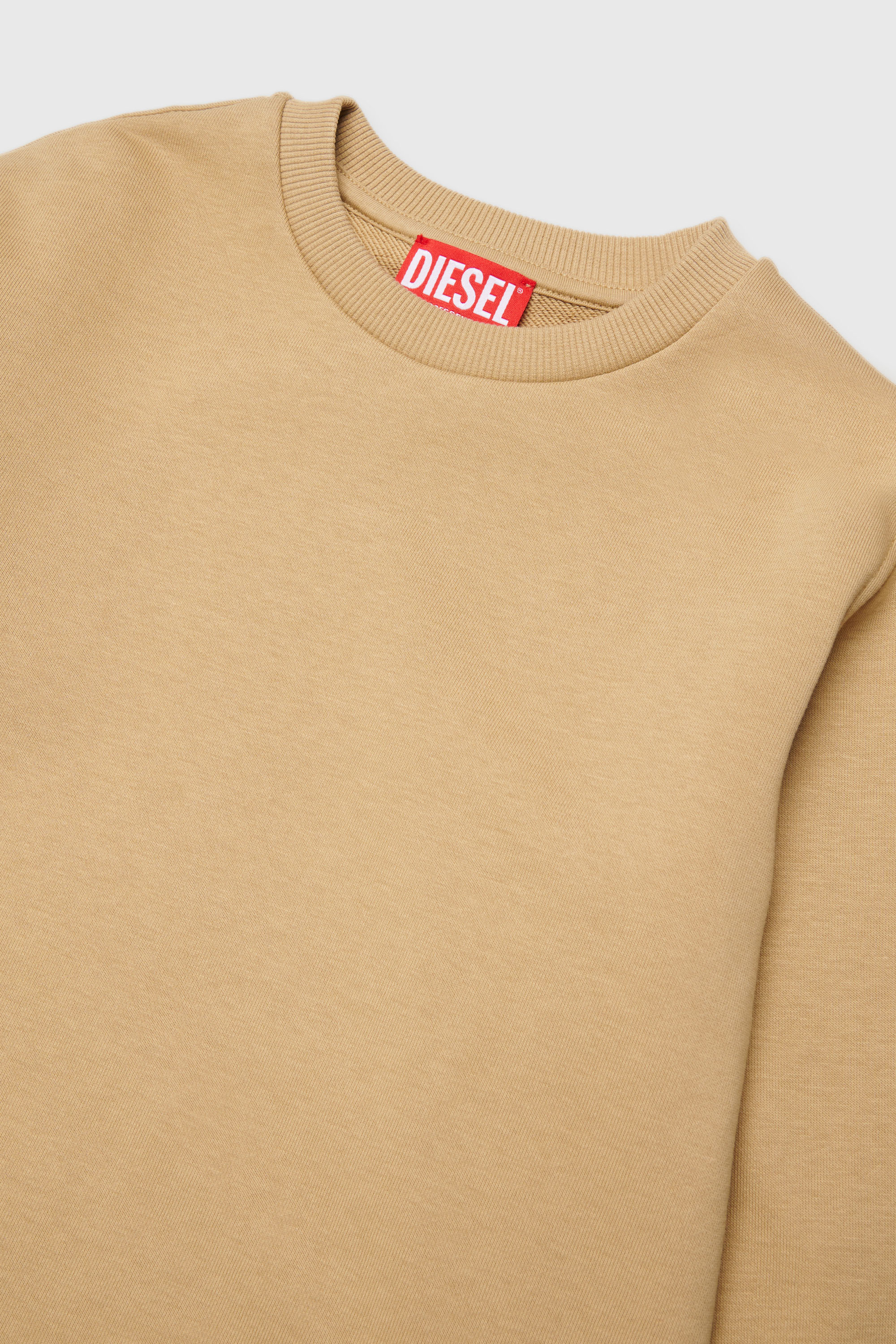 Diesel - SRES OVER, Man's Sweatshirt cut-off logo print in null - 3