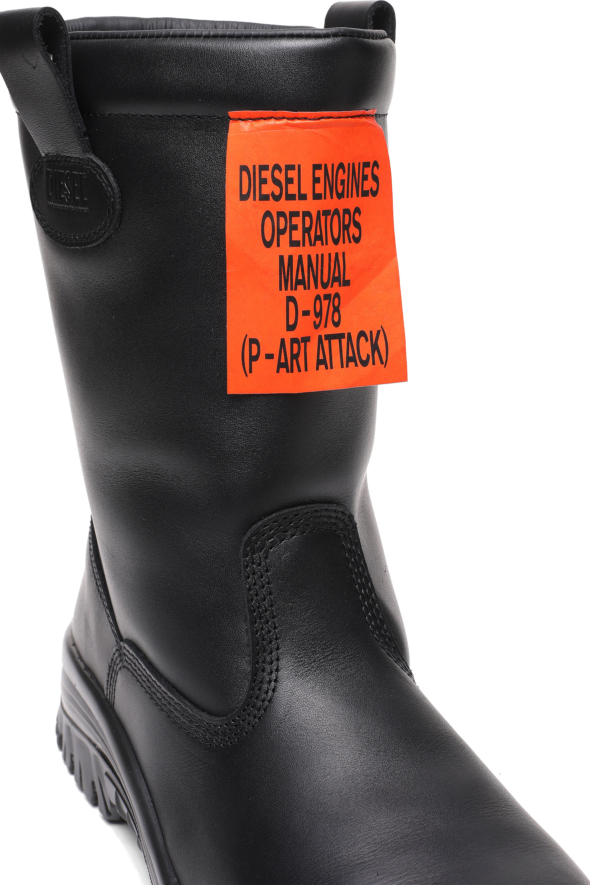 H-WOODKUT CH Man: Chelsea boots in leather | Diesel
