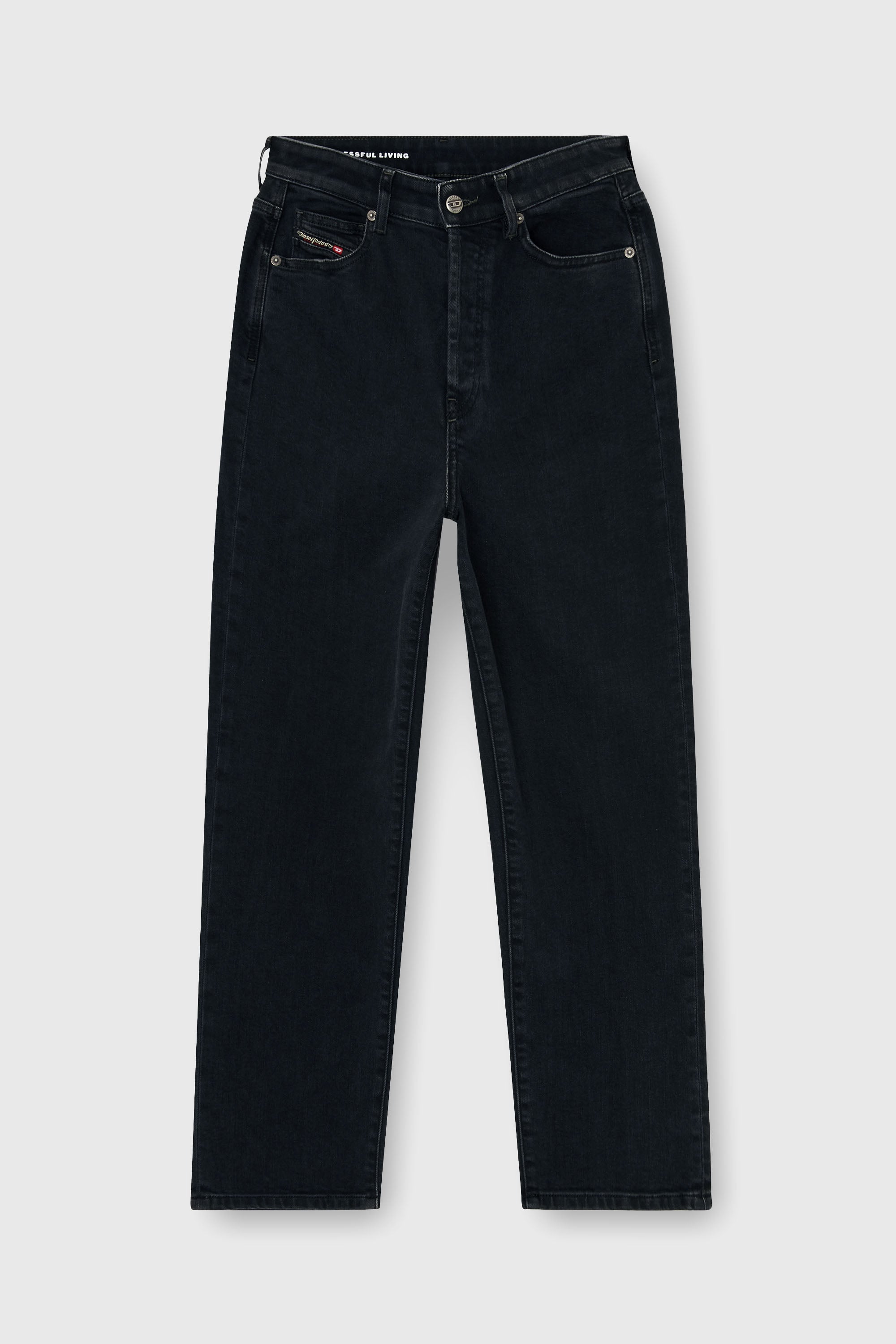 Diesel - Woman's Regular Jeans 1981 D-Went 09N89, Black/Dark grey - 2