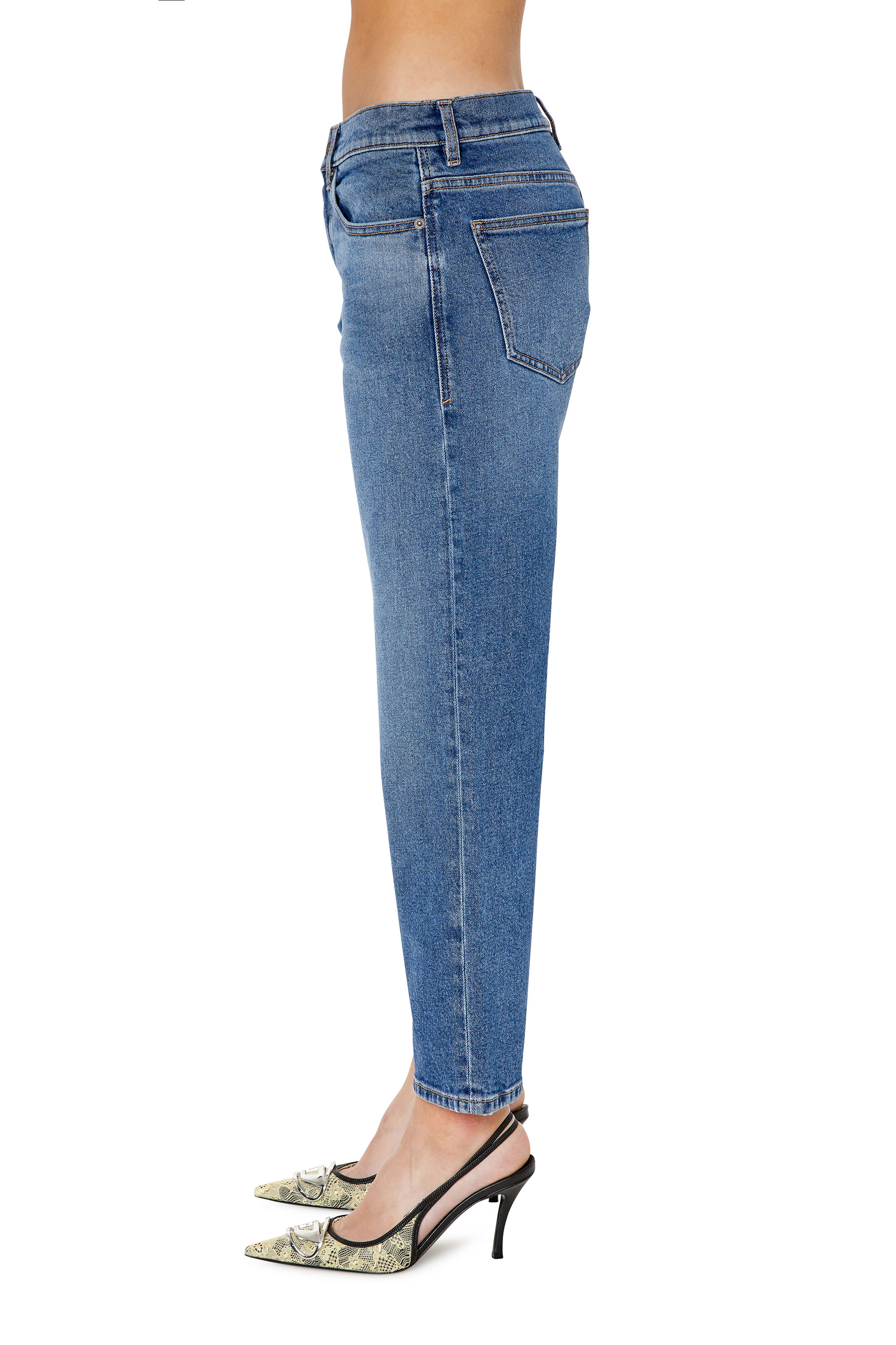 Diesel - 2016 D-Air 0NFAJ Boyfriend Jeans, Medium blue - Image 4