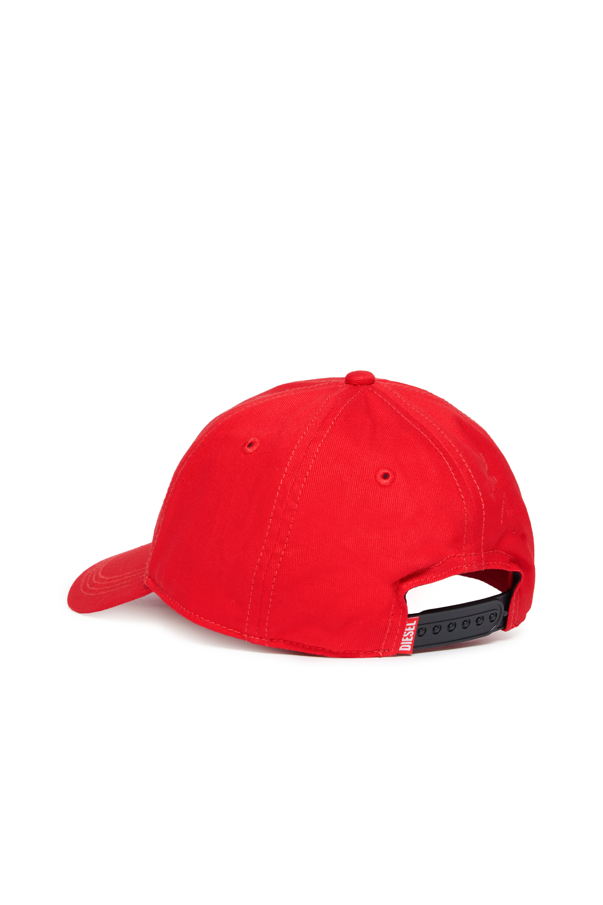 Diesel - FENSID, Man's Baseball cap with D logo in Red - 2