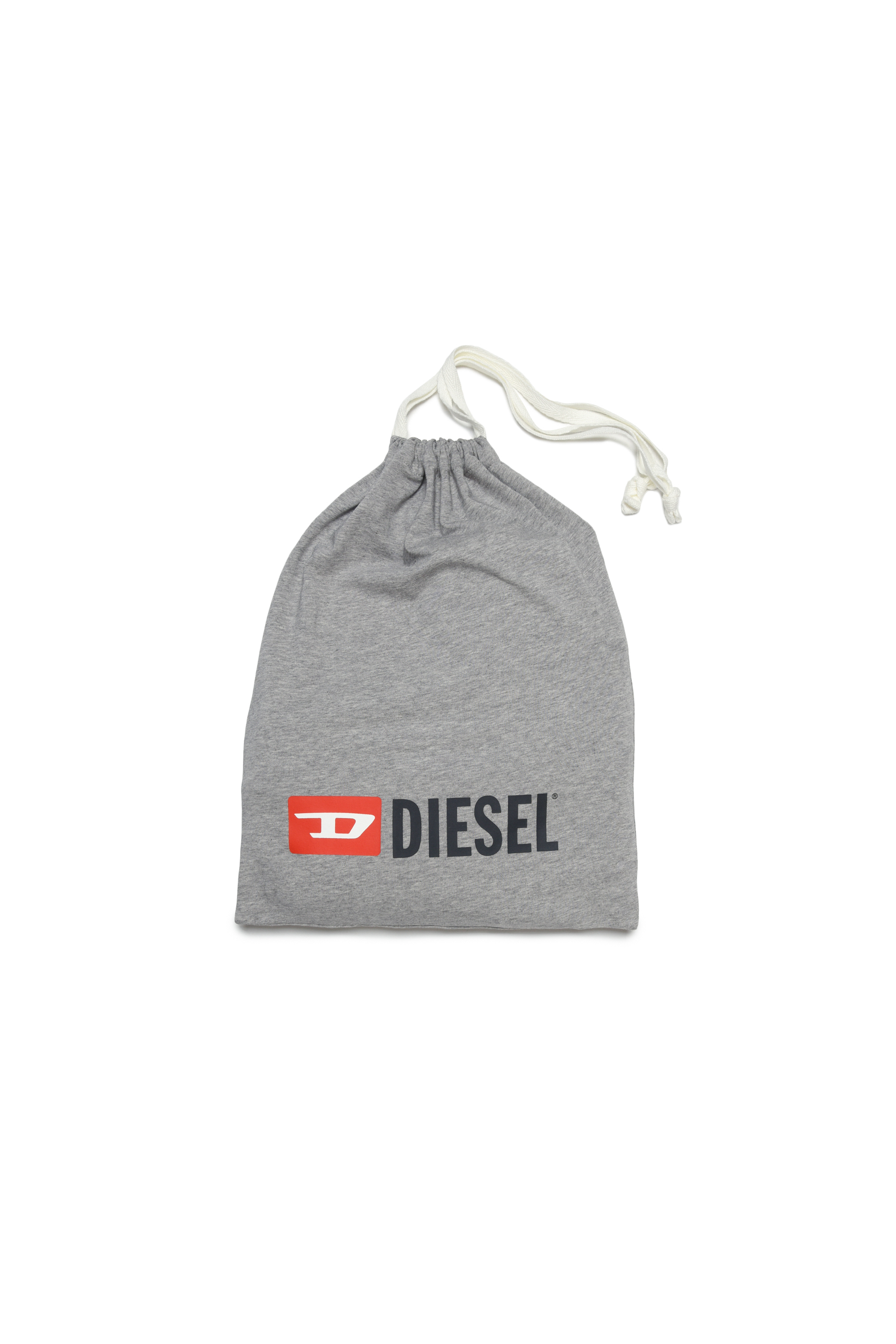 Diesel - UNPELIO, Man's Pyjama set with logo in Grey - 4