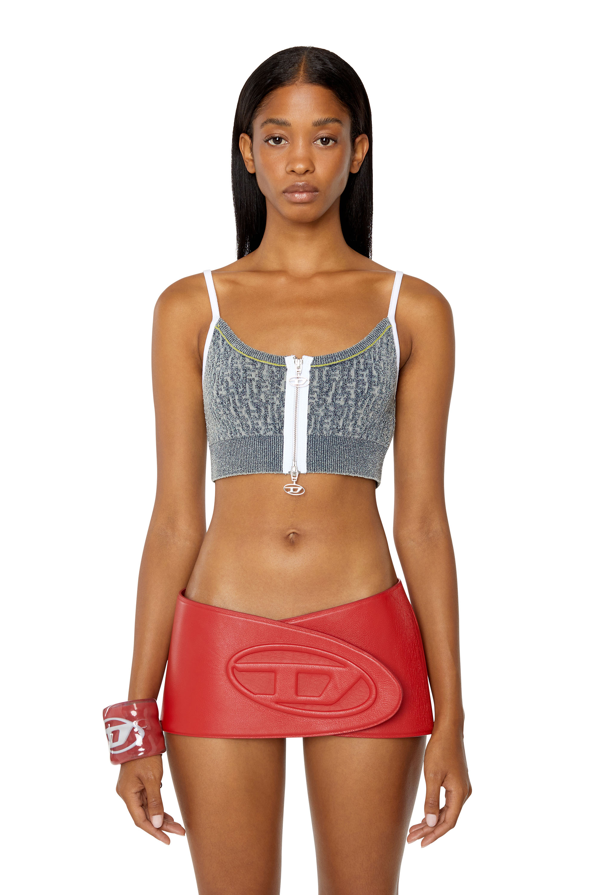 Diesel - M-ERCILLA-TOP, Blue - Image 1