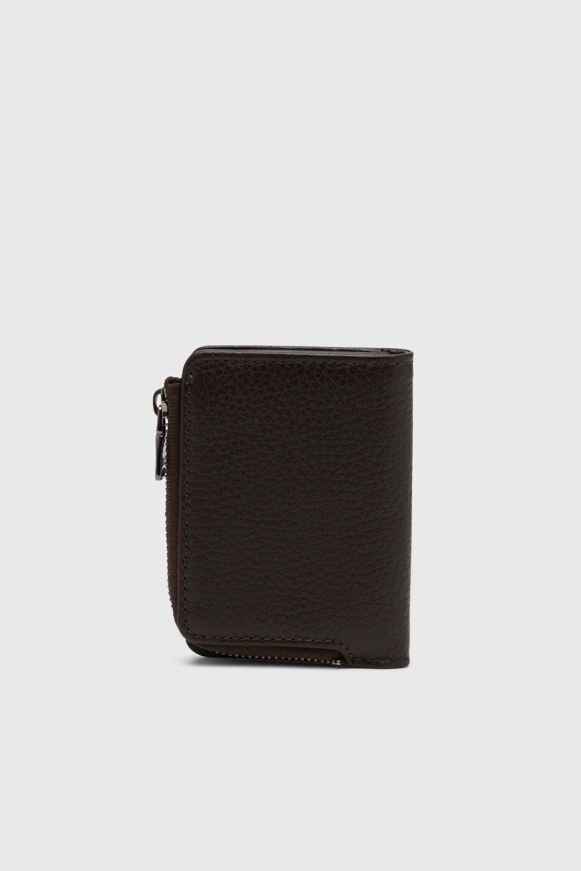 Diesel - HISSU EVO CARD HOLDER L, Man's Leather card holder in Brown - 2