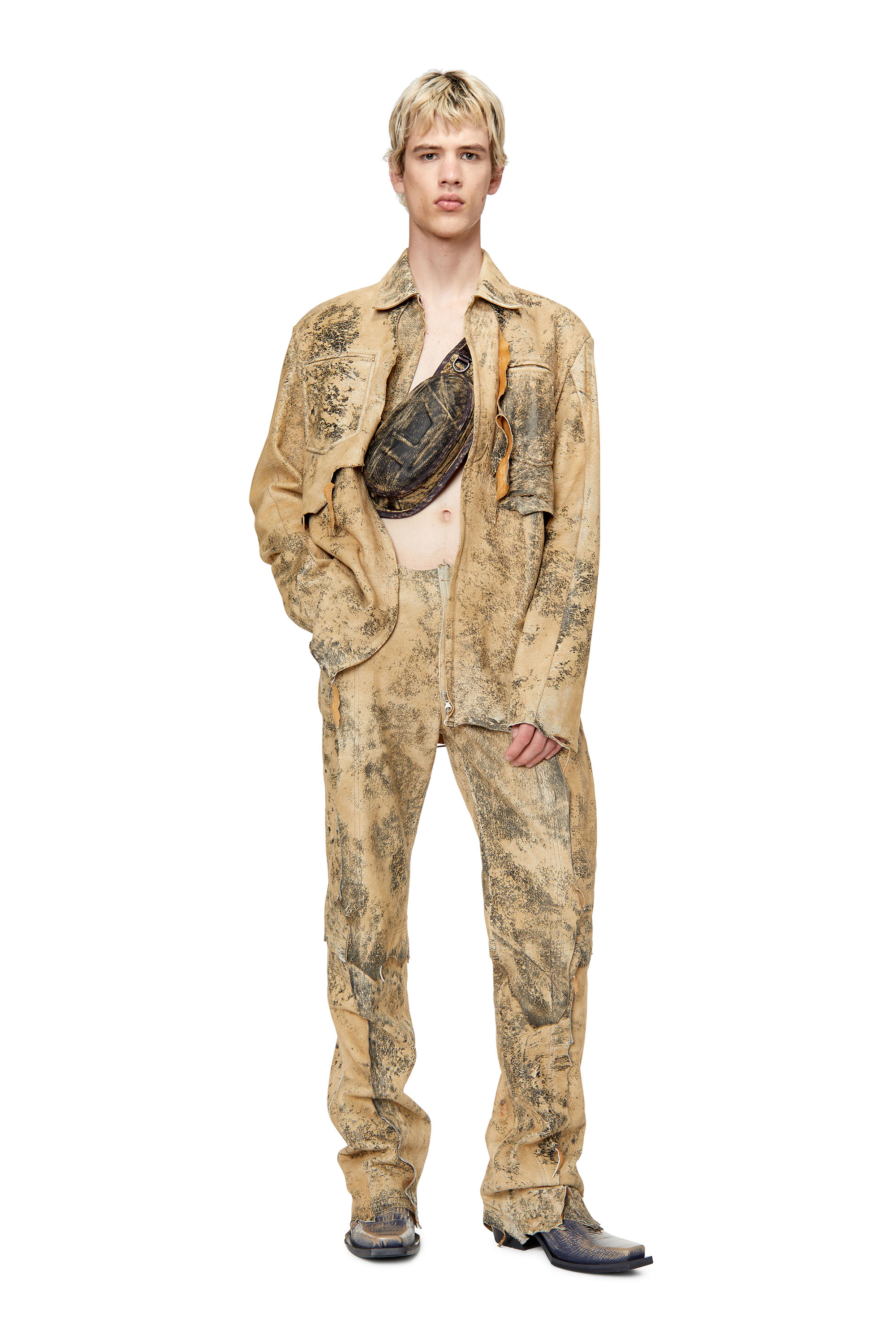 Diesel - P-SAVAGE, Beige/Black - Image 2