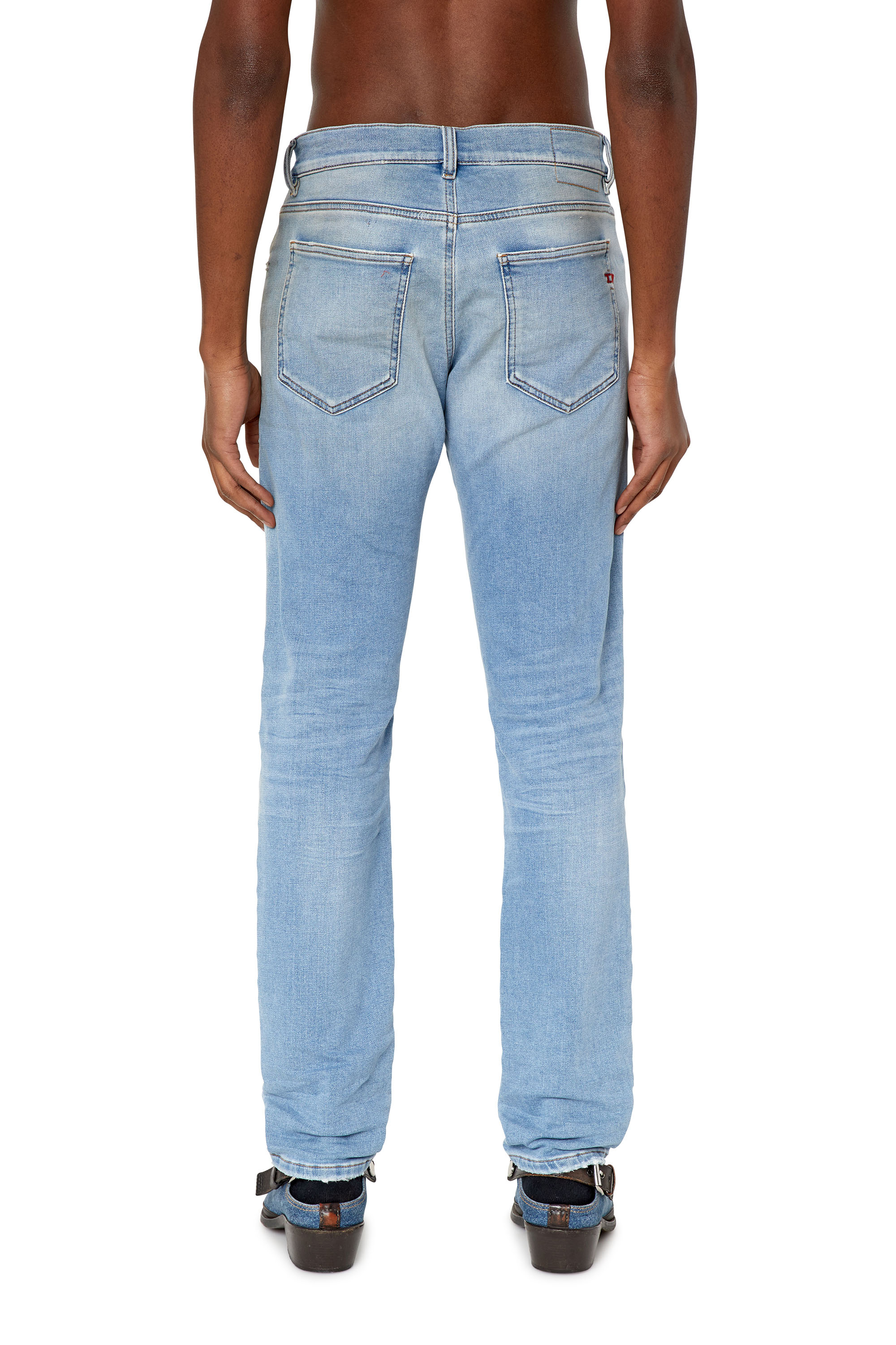Diesel - D-Strukt JoggJeans® 068CW Slim, Light Blue - Image 2
