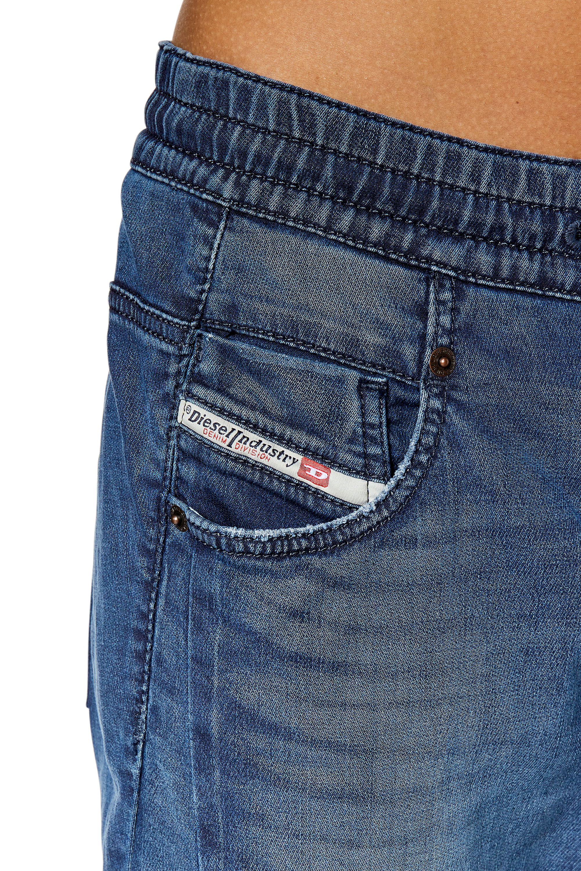 Diesel - Fayza JoggJeans® 068DV Boyfriend, Dark Blue - Image 3
