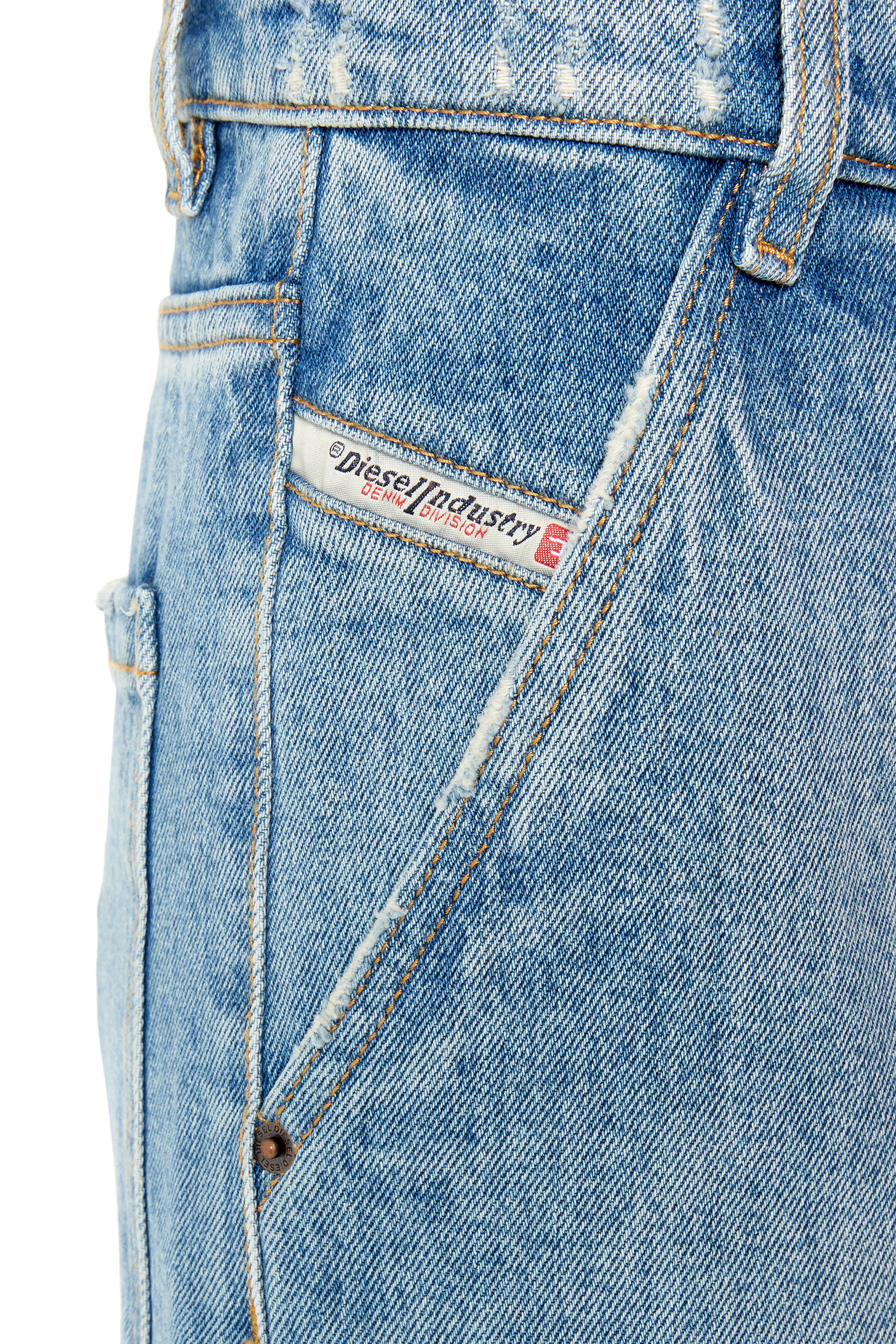 Diesel - D-Sire 0EMAG Straight Jeans, Light Blue - Image 5
