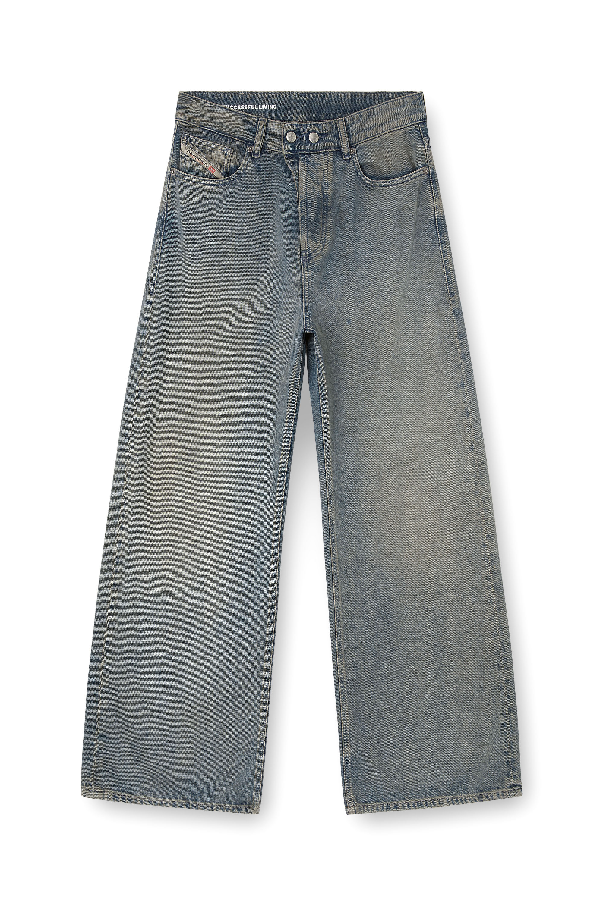 Relaxed Jeans 1996 D-Sire 09N24, Medium blue Diesel - Woman's Relaxed Jeans 1996 D-Sire 09N24, Medium blue - 2
