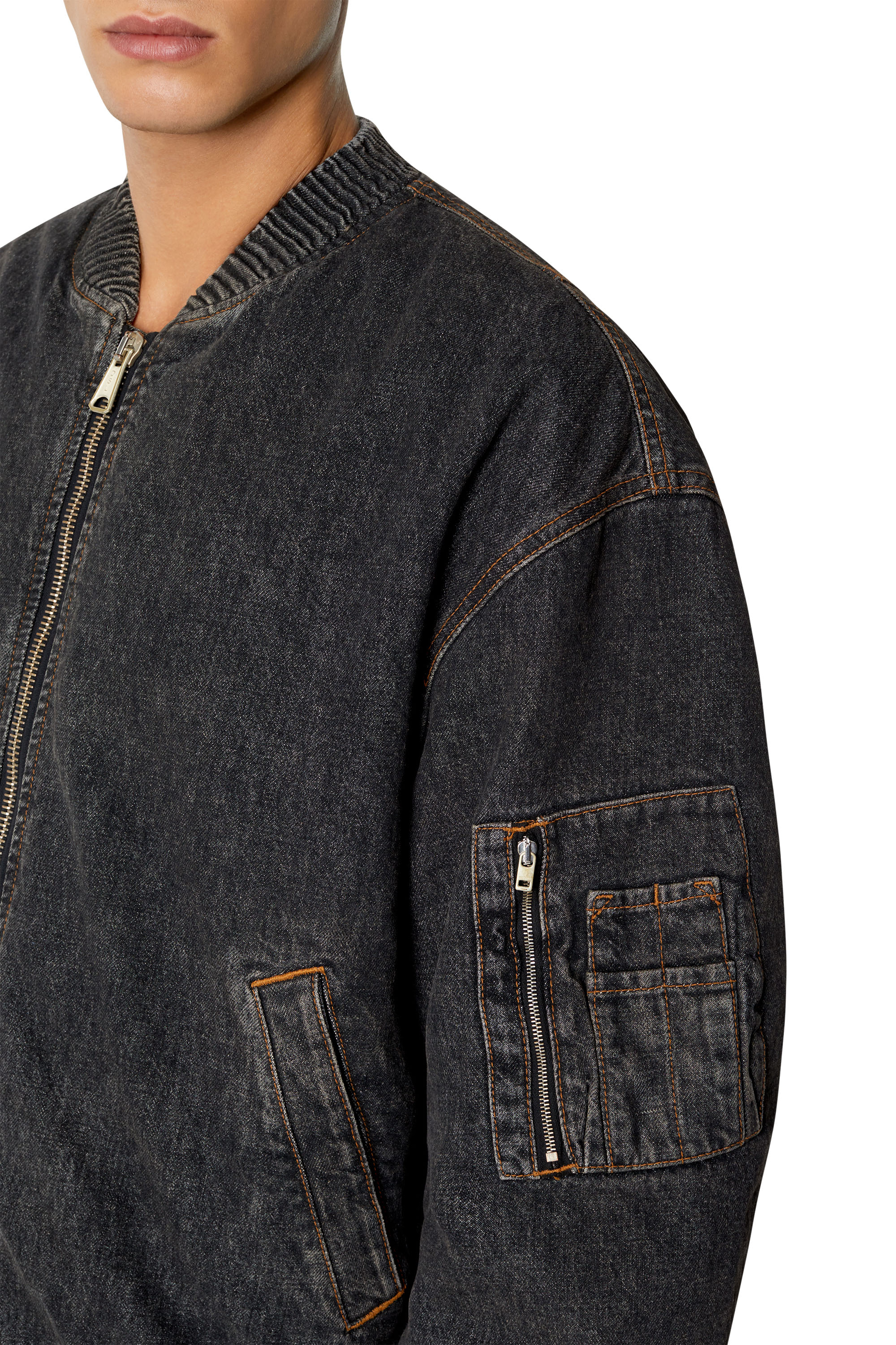 Diesel - D-WELTIK, Black/Dark grey - Image 3