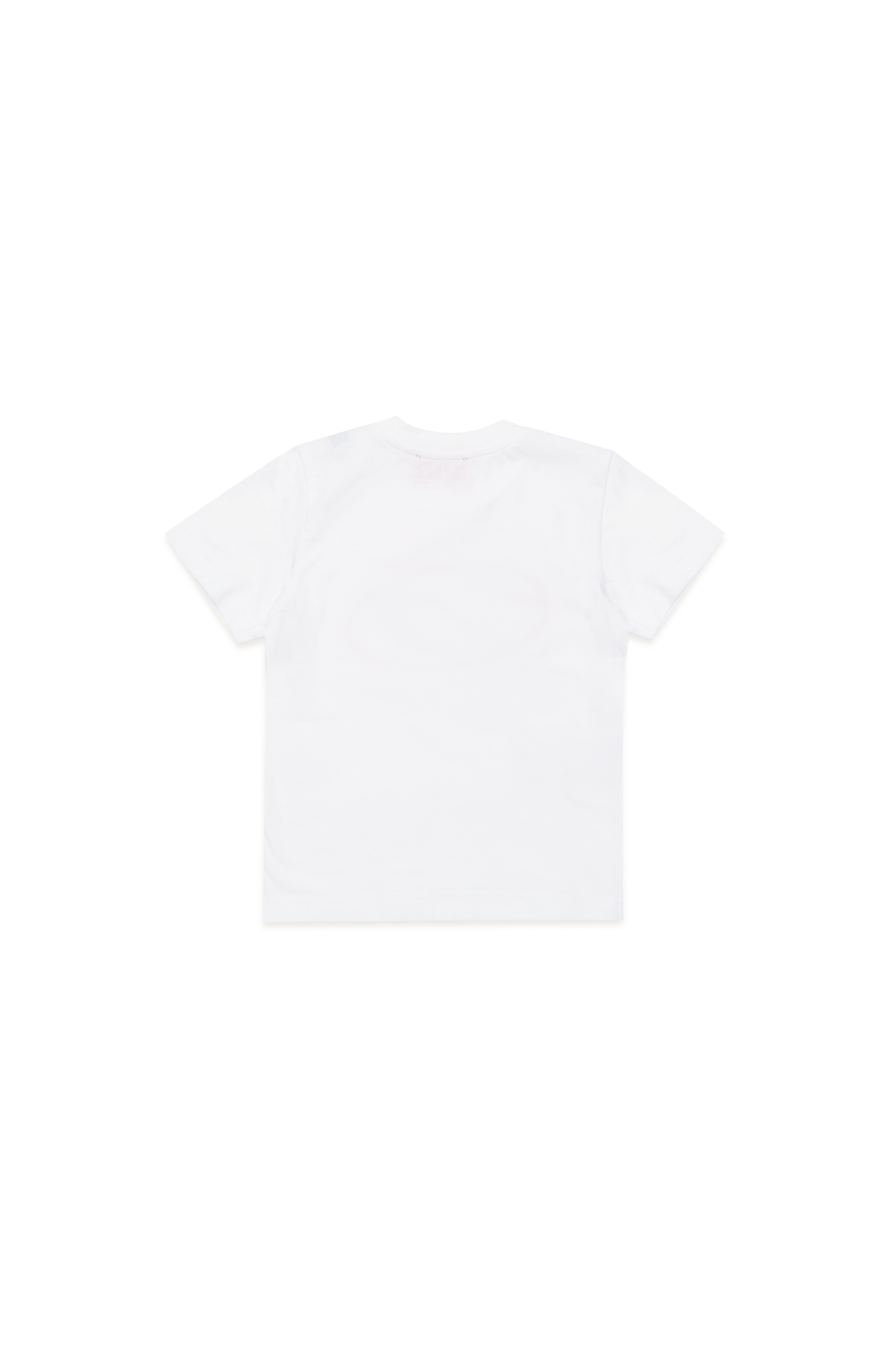 Diesel - TCERB, Unisex's T-shirt with Oval D logo in White - 2