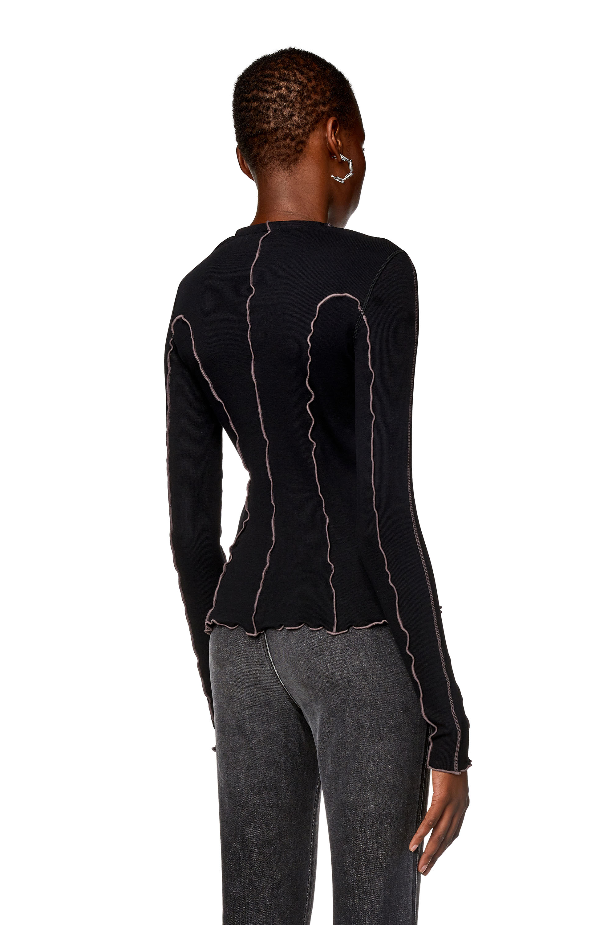 Diesel - T-RIBAS, Black - Image 4