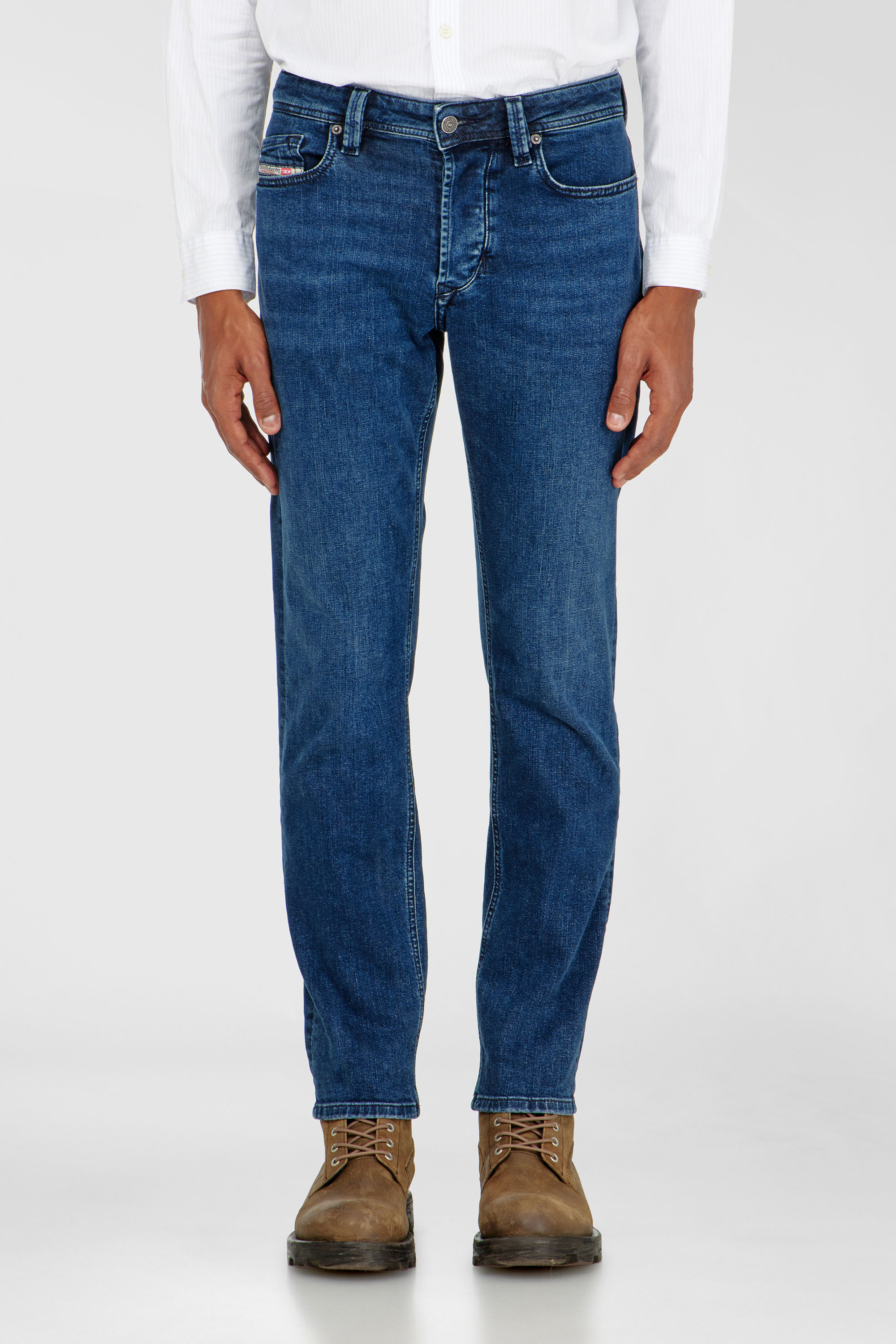 Diesel - Man's Regular Jeans 1986 Larkee-Beex 0BEDA, Dark Blue - 1