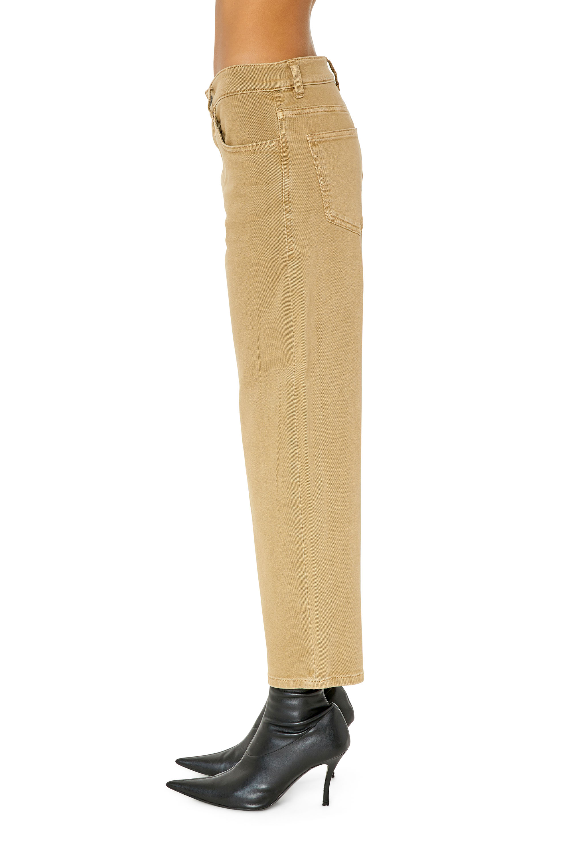 Diesel - 2016 D-Air 0QWTY Boyfriend Jeans, Brown - Image 4