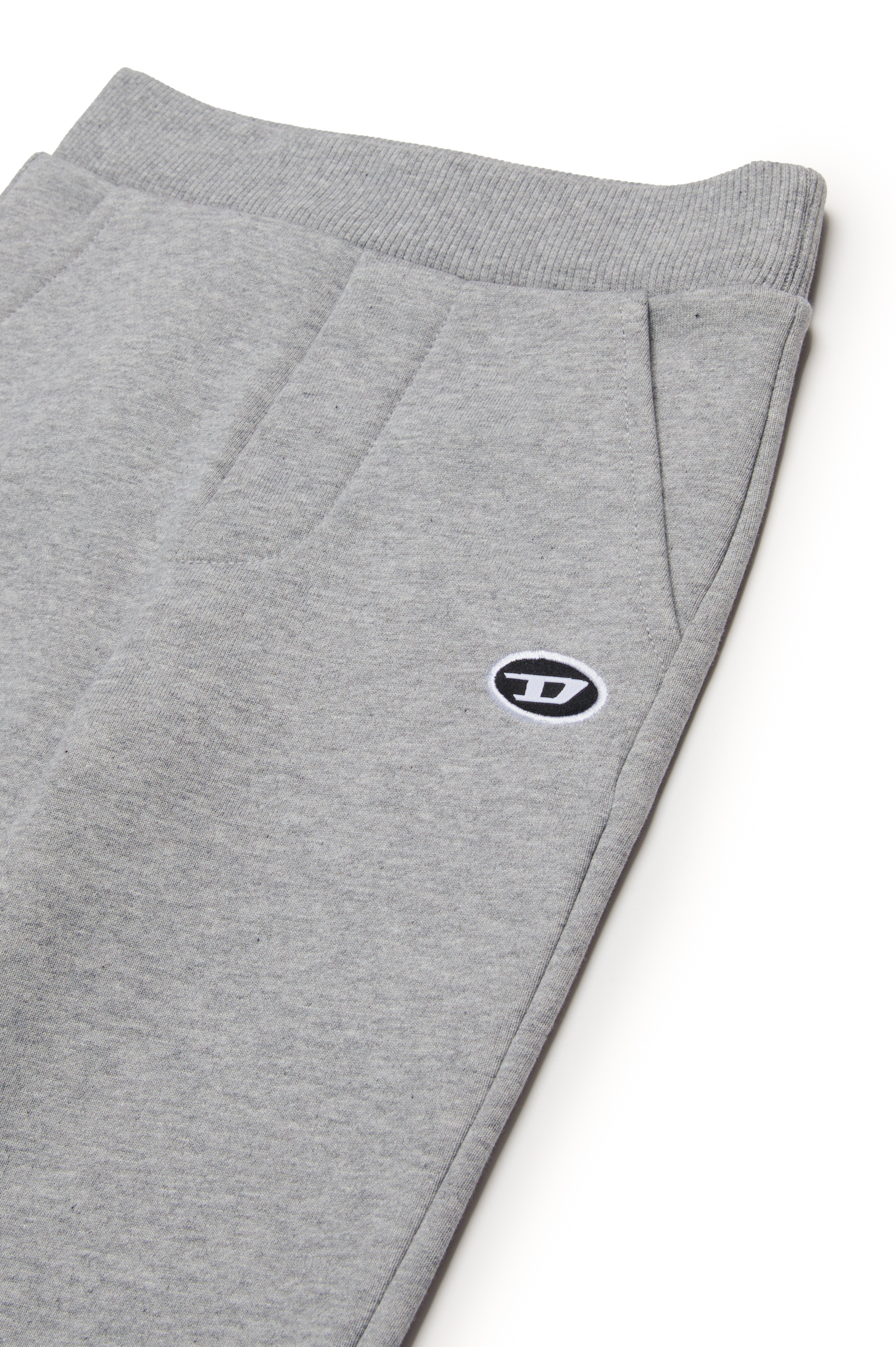 Diesel - PTARYDOVALPJB, Man's Sweatpants with Oval D patch in Grey - 3