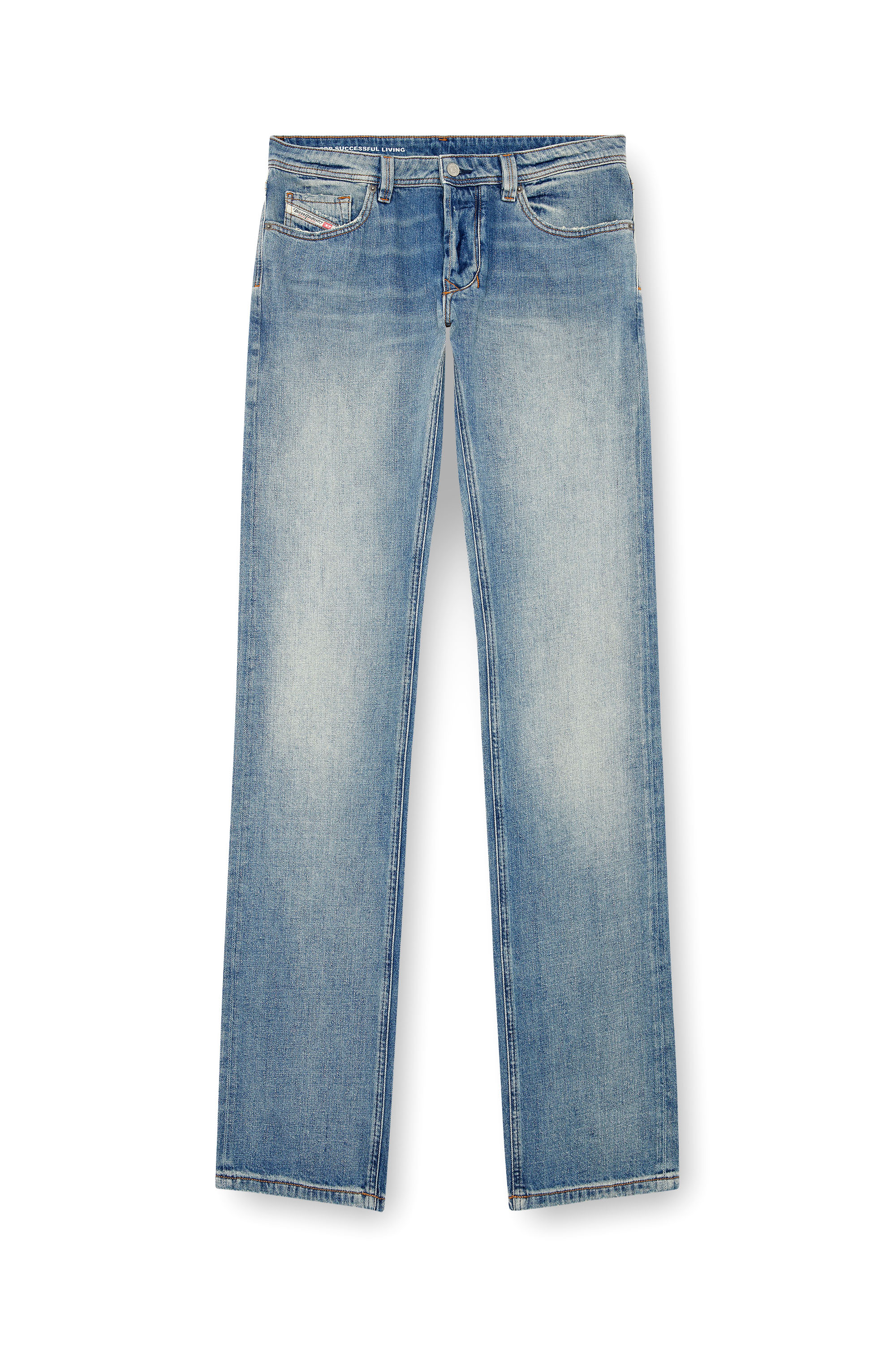 Diesel - Man Straight Jeans 1985 Larkee 0GRDN, Light Blue - Image 5